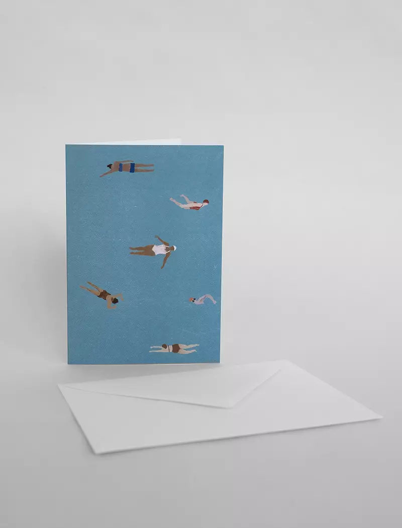 Swimmers Card | Blank Inside | by Fine Little Day - Lifestory