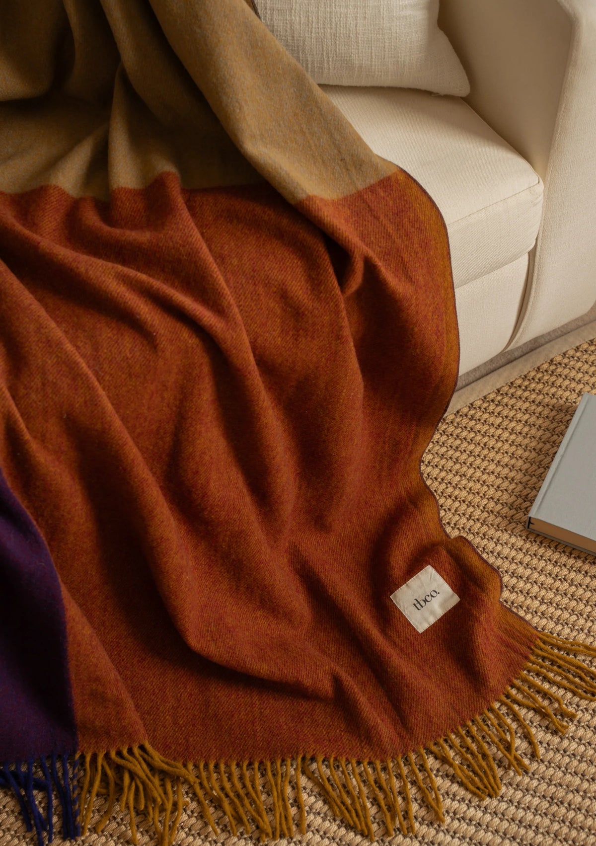 TBCo Recycled Wool Blanket in Various Colours/Patterns