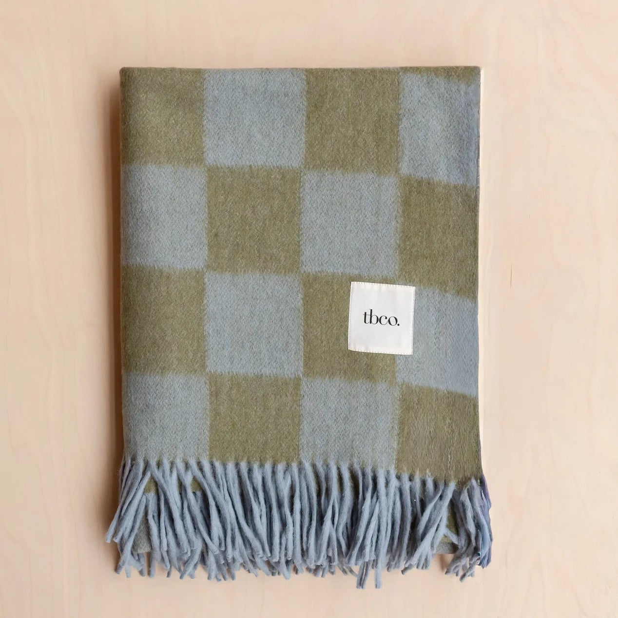 TBCo Recycled Wool Blanket in Various Colours - Lifestory
