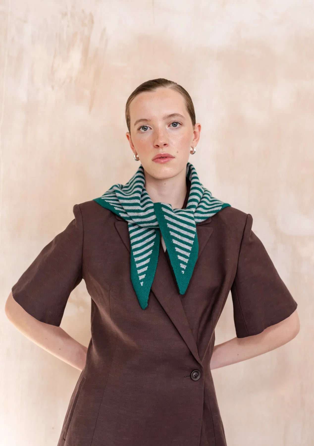 TBCo Merino Wool Triangle Scarf in Various Colours - Lifestory