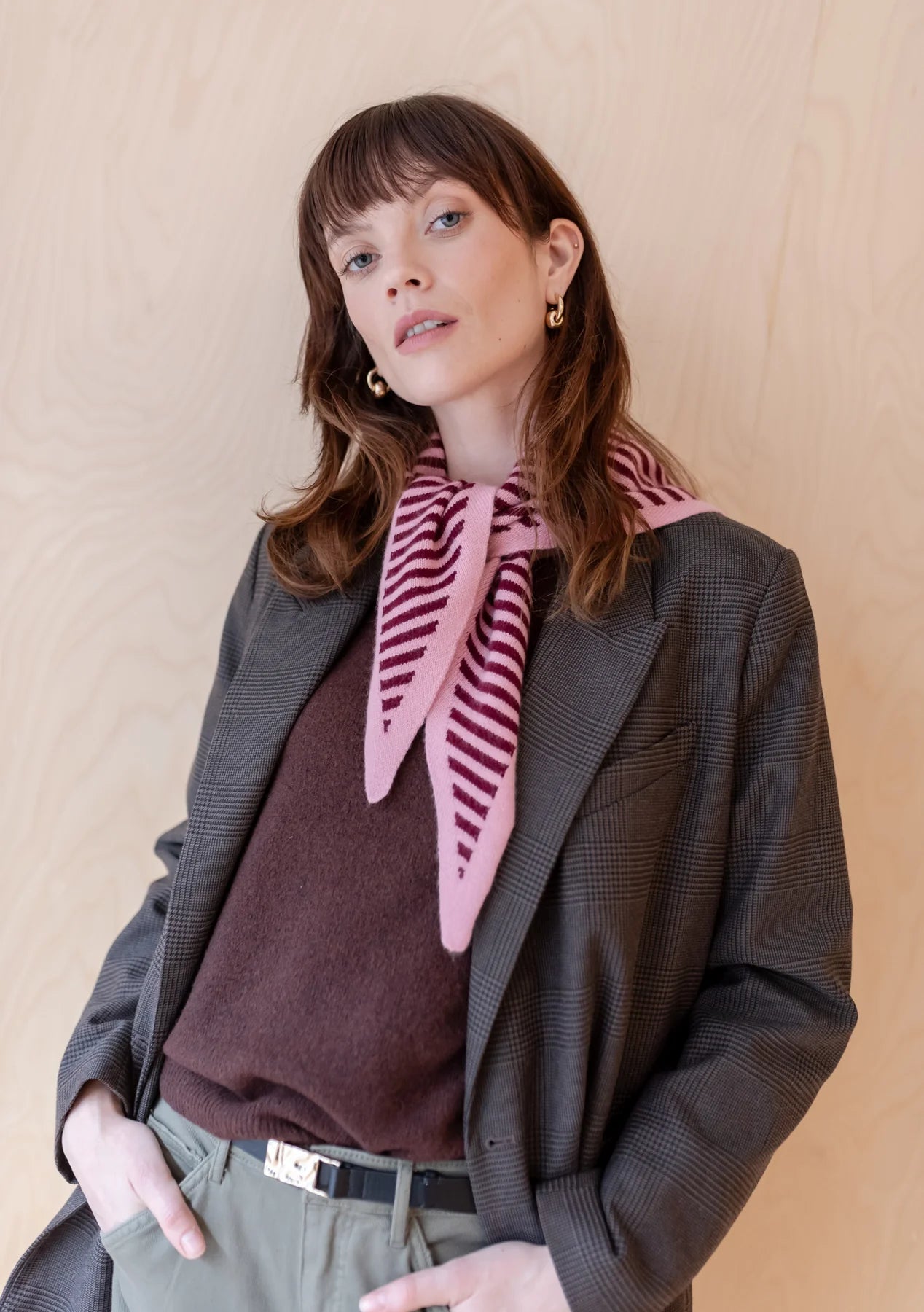 TBCo Merino Wool Triangle Scarf in Various Colours - Lifestory