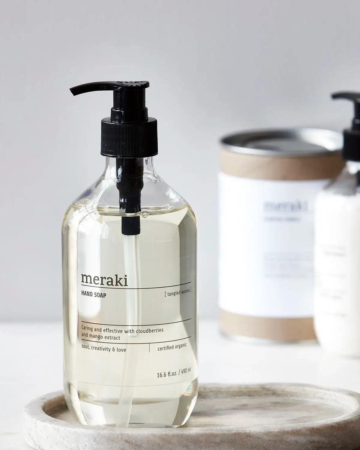 Hand Soap | Tangled Woods | 490ml | by Meraki - Lifestory