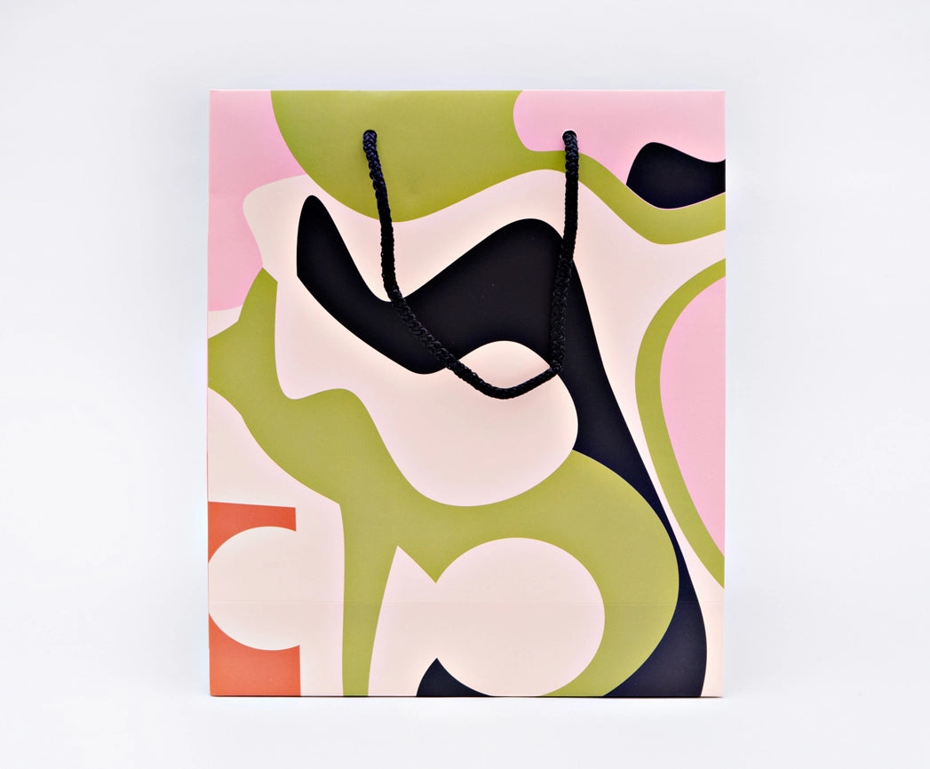 The Completist Luxury Large Patterned Gift Bag - Lifestory