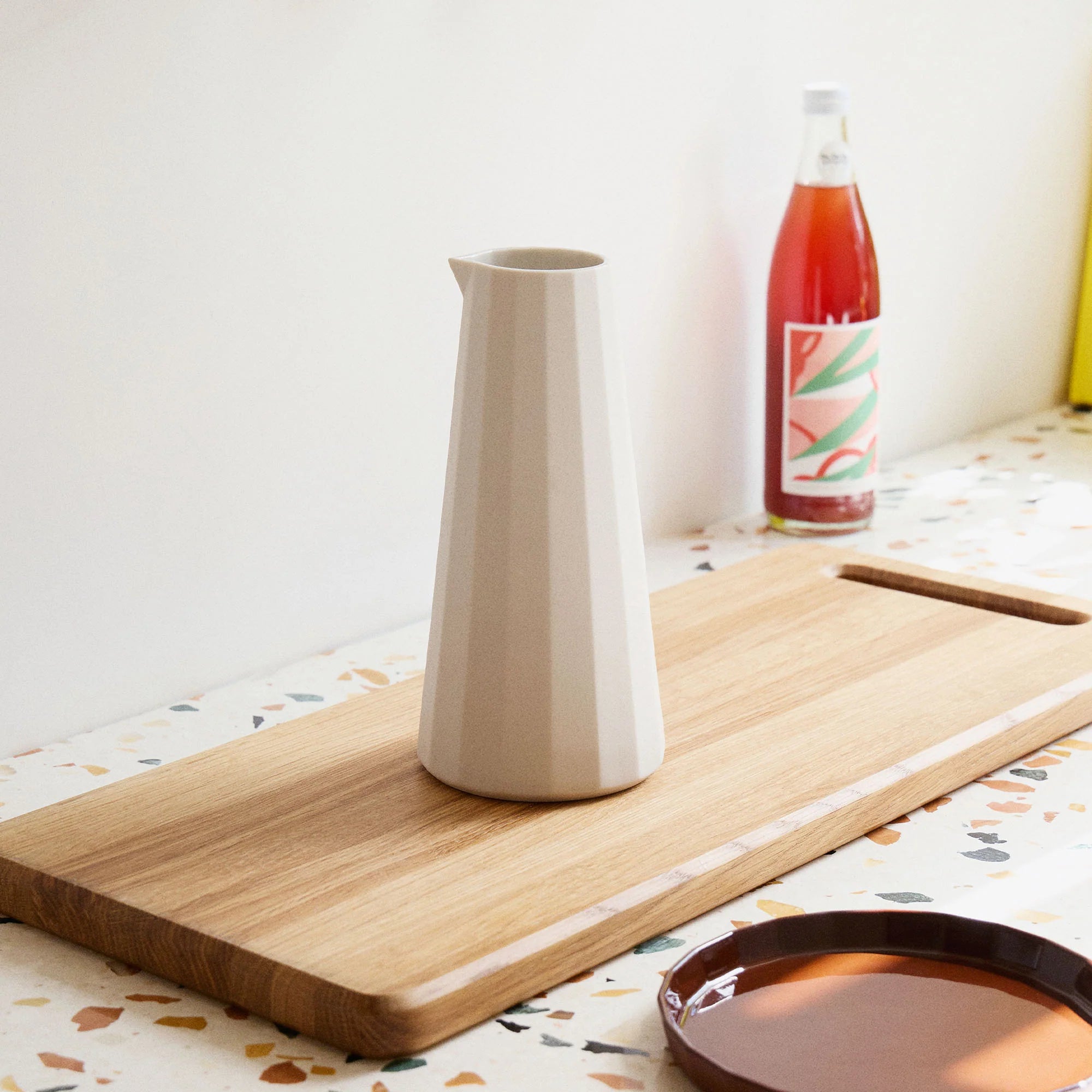 Fade Porcelain Carafe in Various Colours by The Conran Shop
