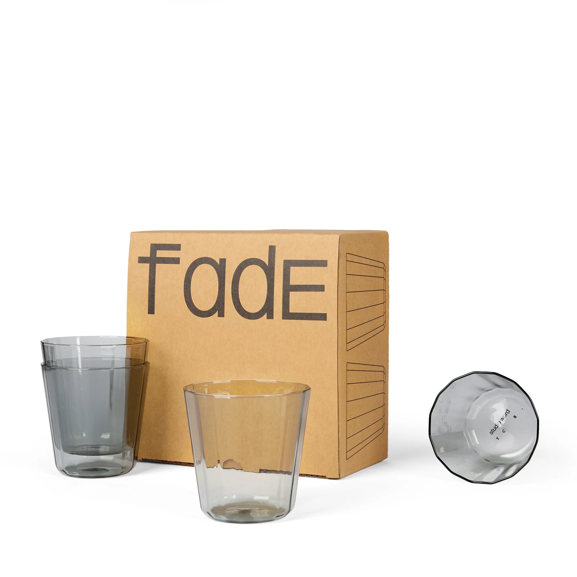 Fade Tumbler Set of 4 in Various Colours by The Conran Shop