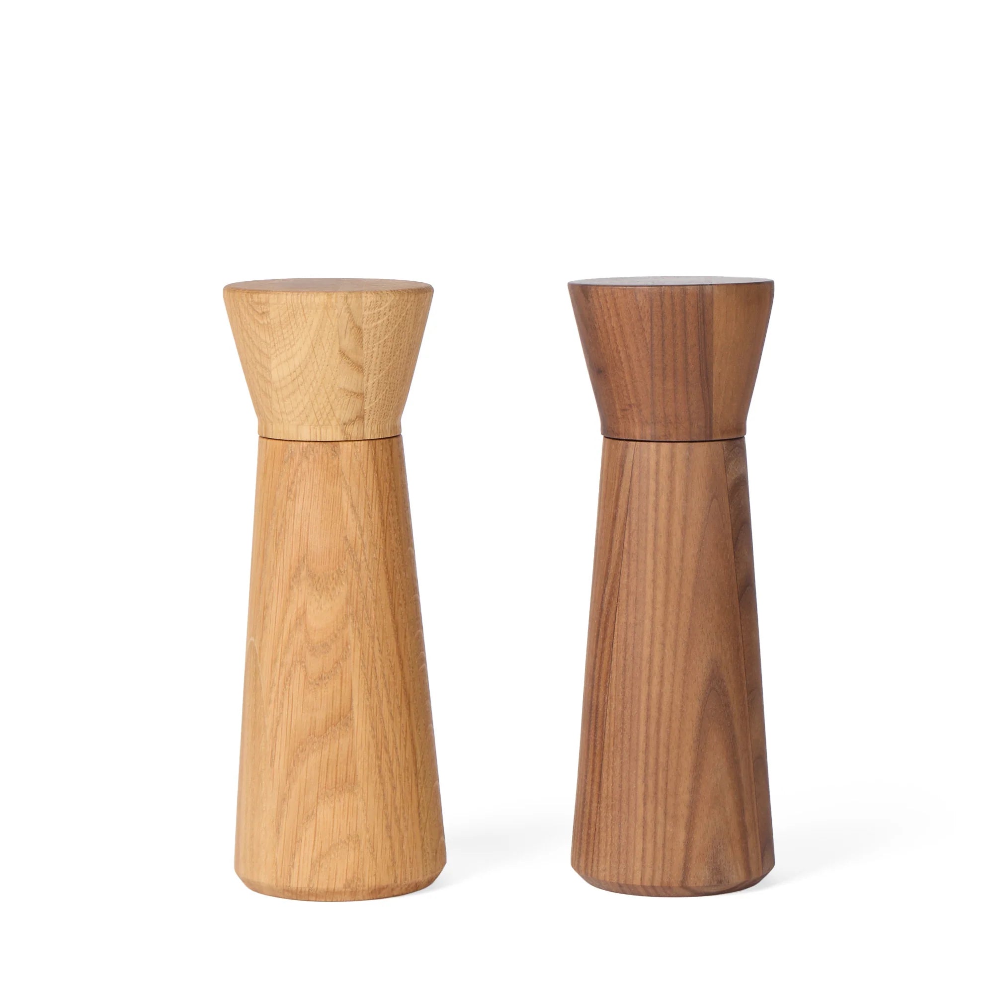 Istria Oak & Walnut Salt & Pepper Mill Pair by The Conran Shop