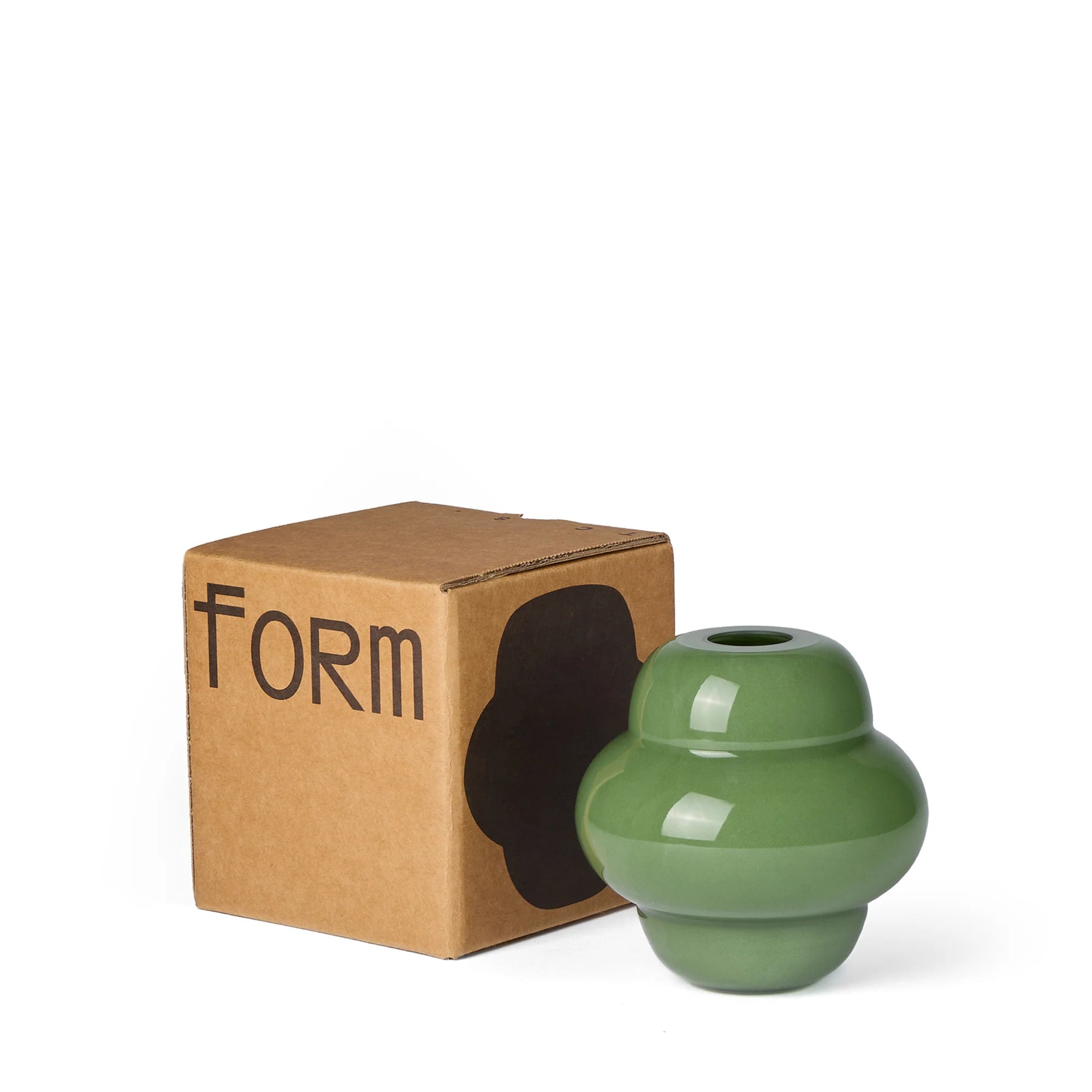 Forest Mini Form Glass Vase by The Conran Shop