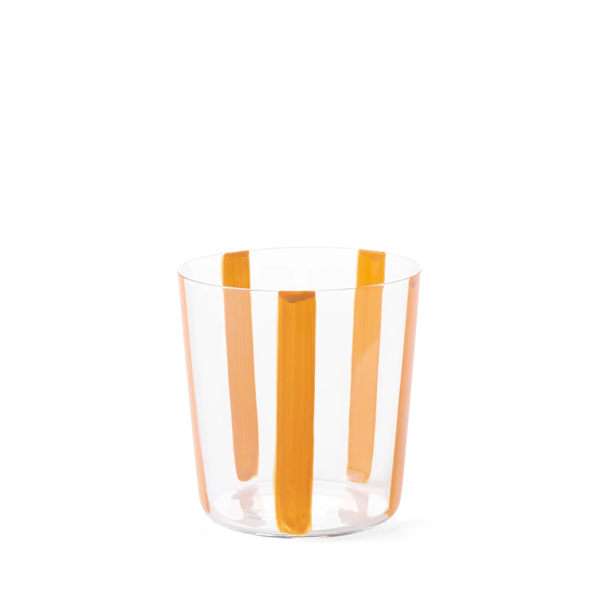 Nova Stripe Low Glass Tumbler Set of 4 by The Conran Shop - Lifestory