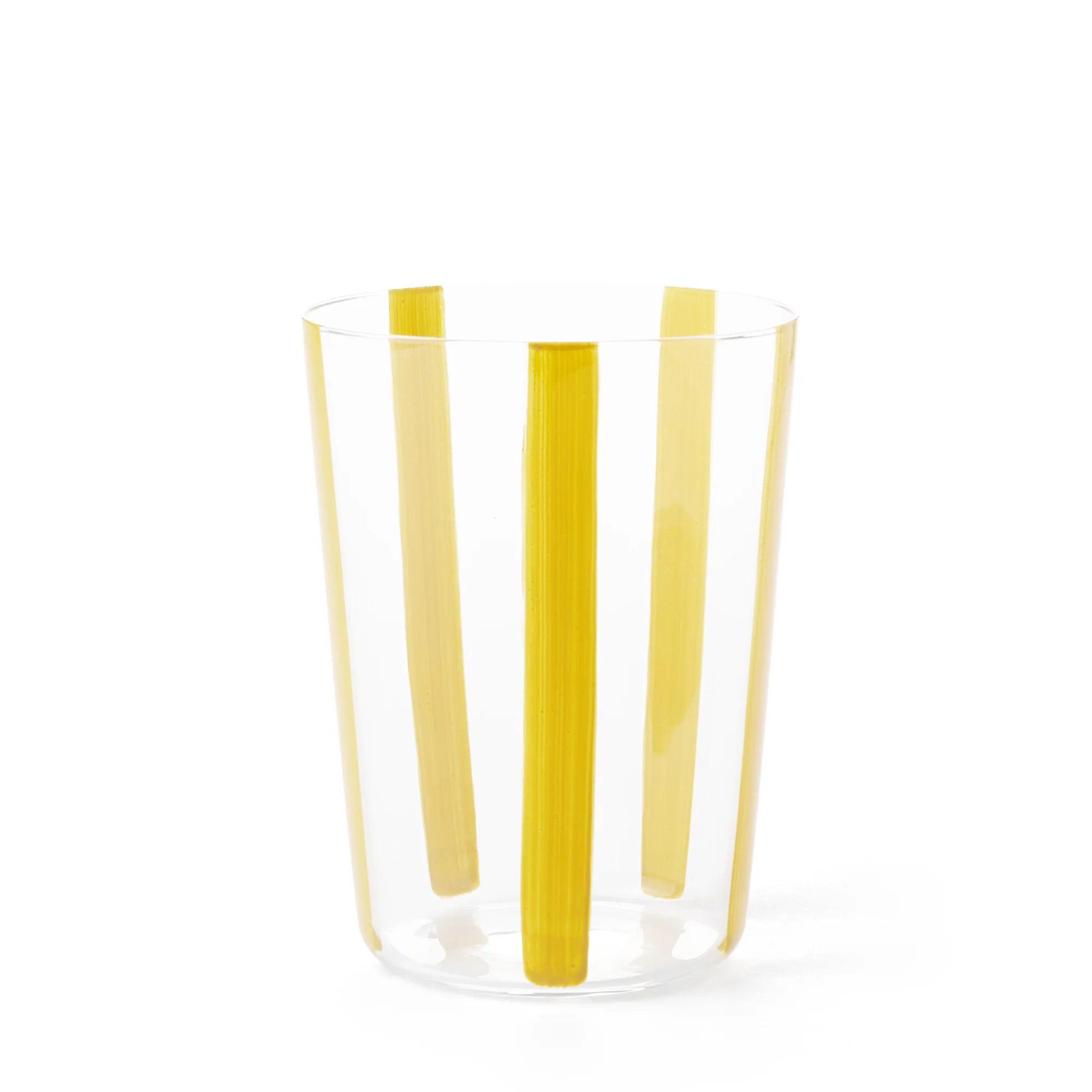 Nova Stripe Tall Glass Tumbler Set of 4 by The Conran Shop - Lifestory