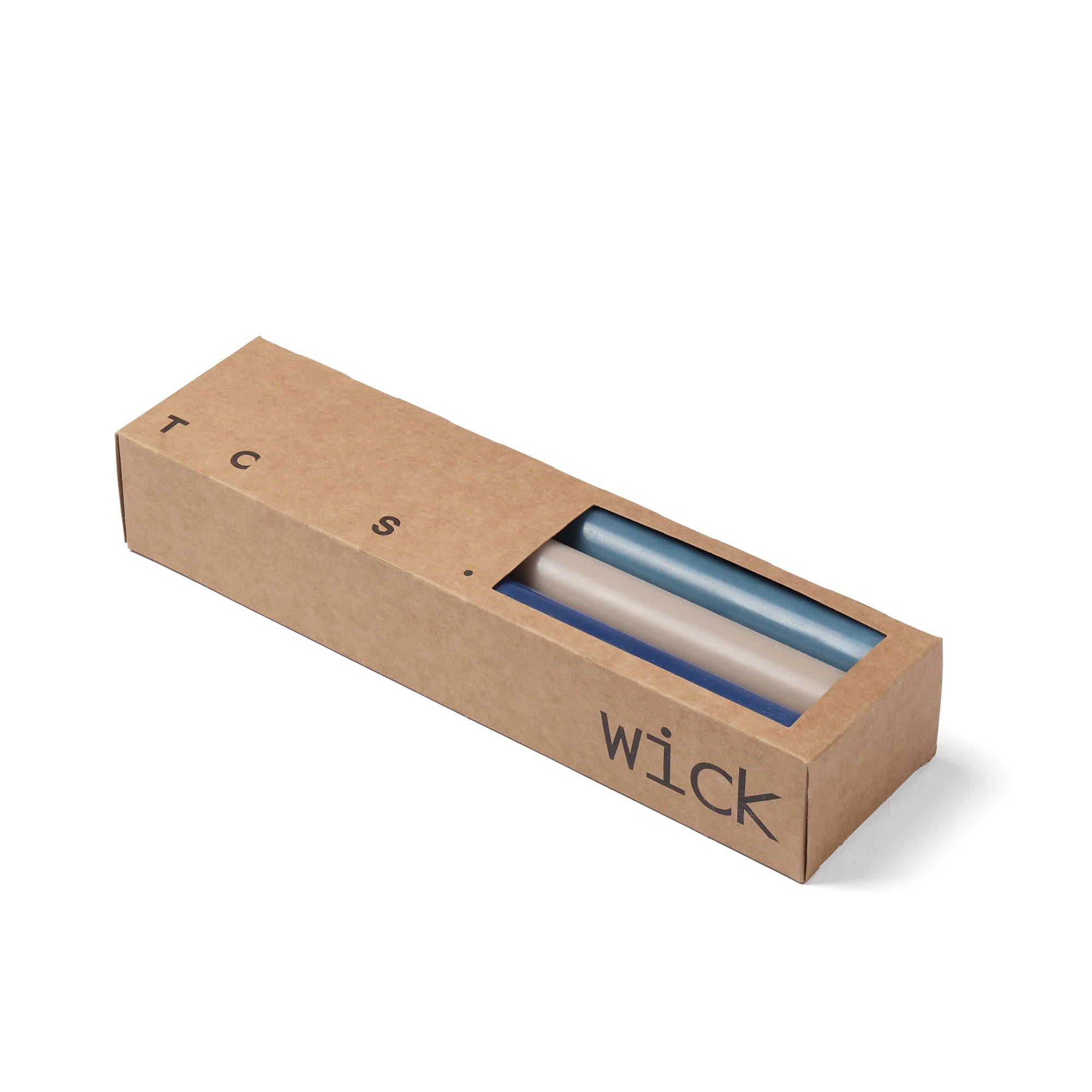 Wick Candle Set of 6 in Various Colourways by The Conran Shop