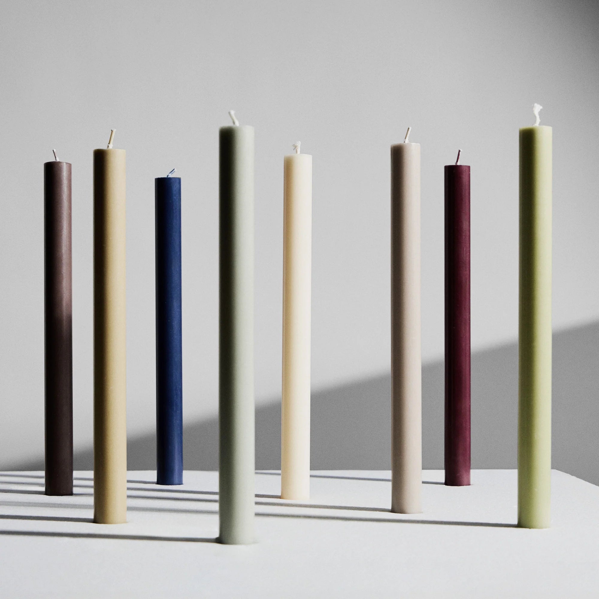Wick Candle Set of 6 in Various Colourways by The Conran Shop