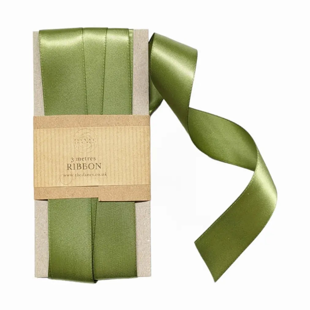 Double Faced Satin Ribbon (3m x 25mm) in Various Colours - Lifestory