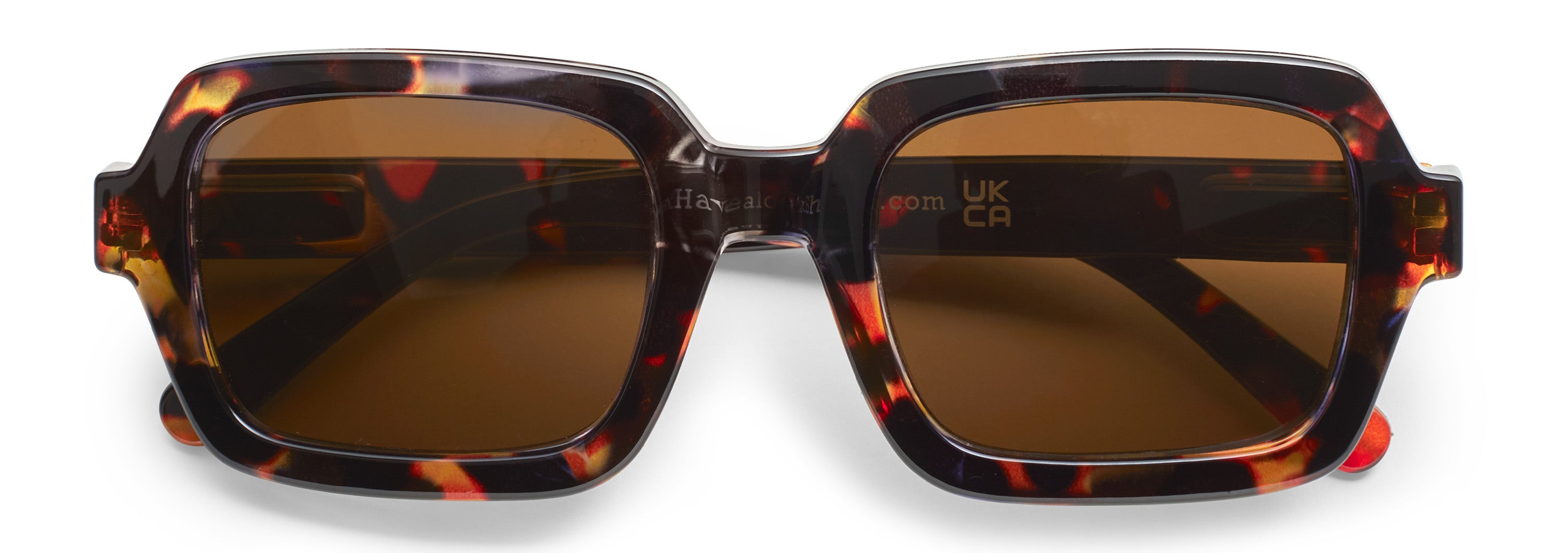 Square Sunglasses | Tortoise | Bioplastic / Recyclable | by Have A Look - Lifestory - Have A Look