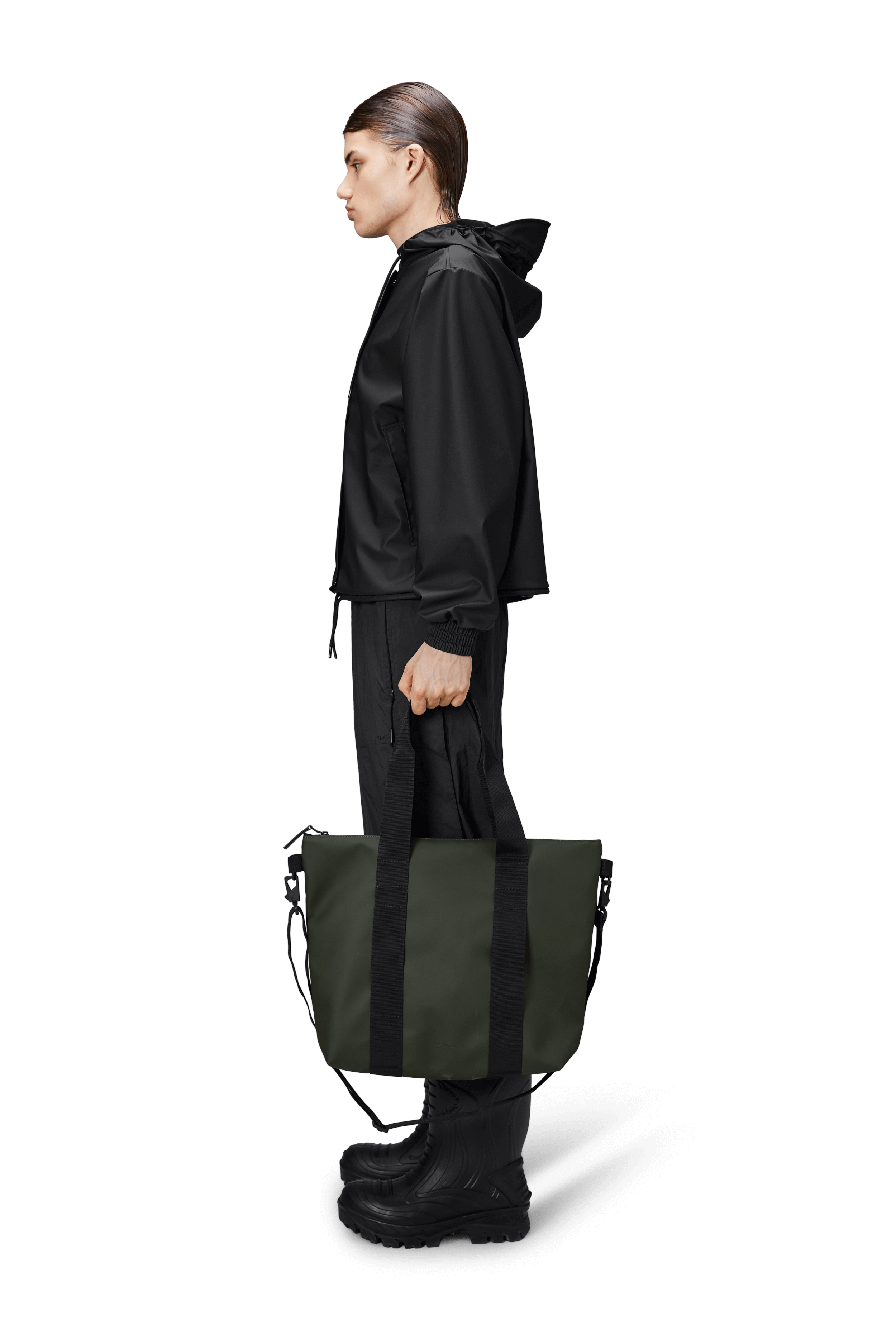 Tote Bag Mini | Green | Waterproof | by Rains - Lifestory - Rains