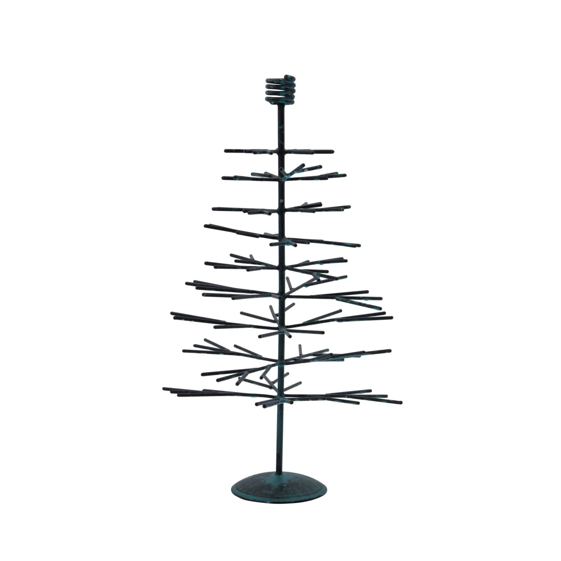 House Doctor 'Tree' Candle Holder Set of 2 in Antique Copper -large tree product image on white background