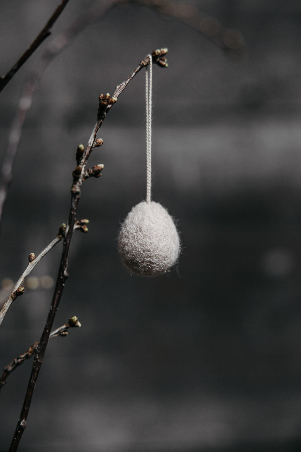 Felted Hanging Egg Decoration | Various | by Storefactory - Lifestory