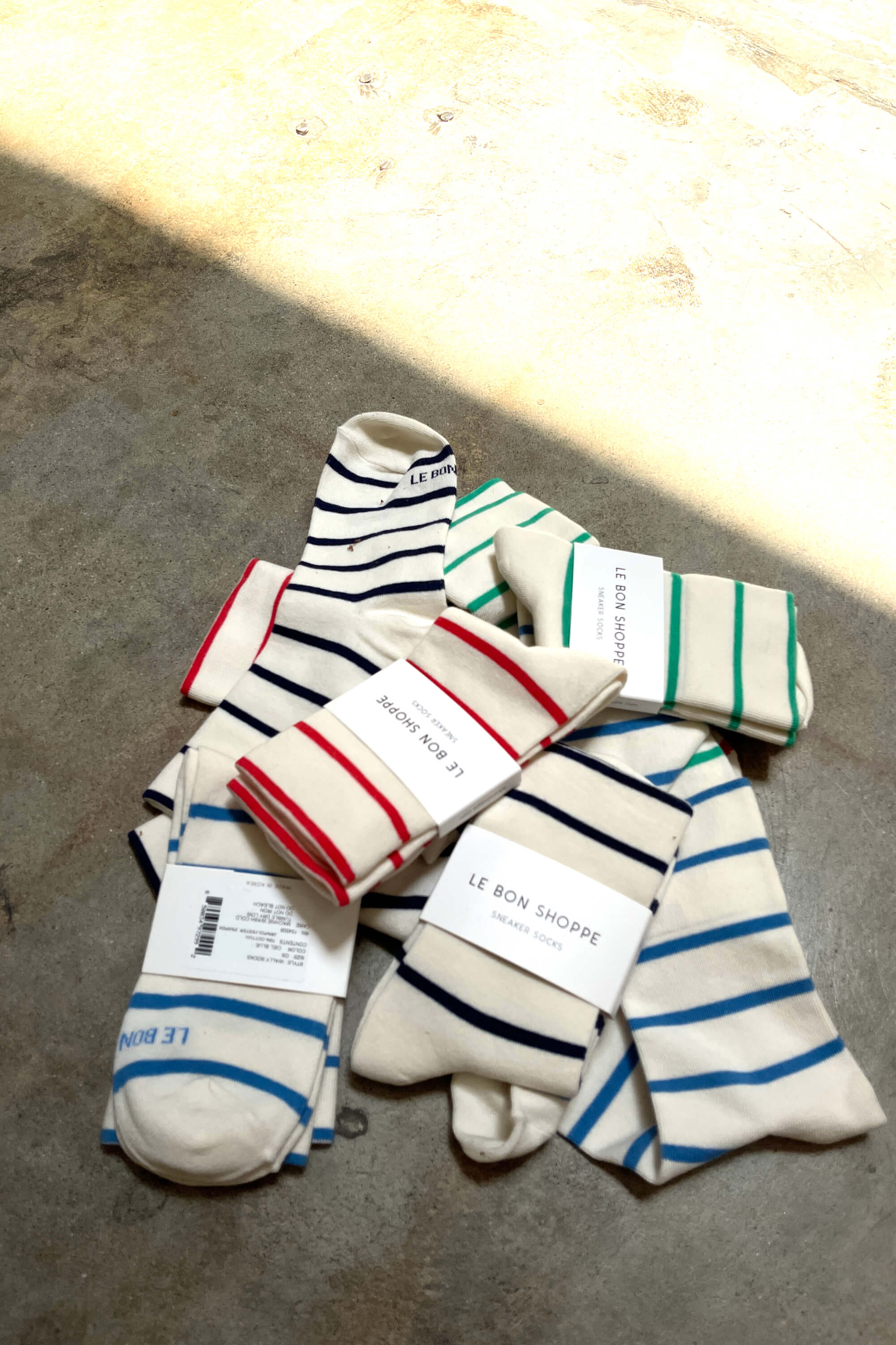 Wally Socks | Breton Stripe | by Le Bon Shoppe - Lifestory - Le Bon Shoppe
