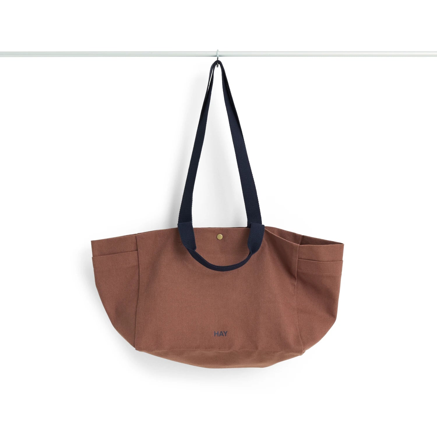 HAY Organic Cotton Small Weekend Bag in Milk Chocolate | Lifestory