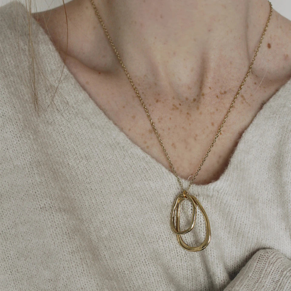 Willa Necklace in Gold by A Weathered Penny - Lifestory