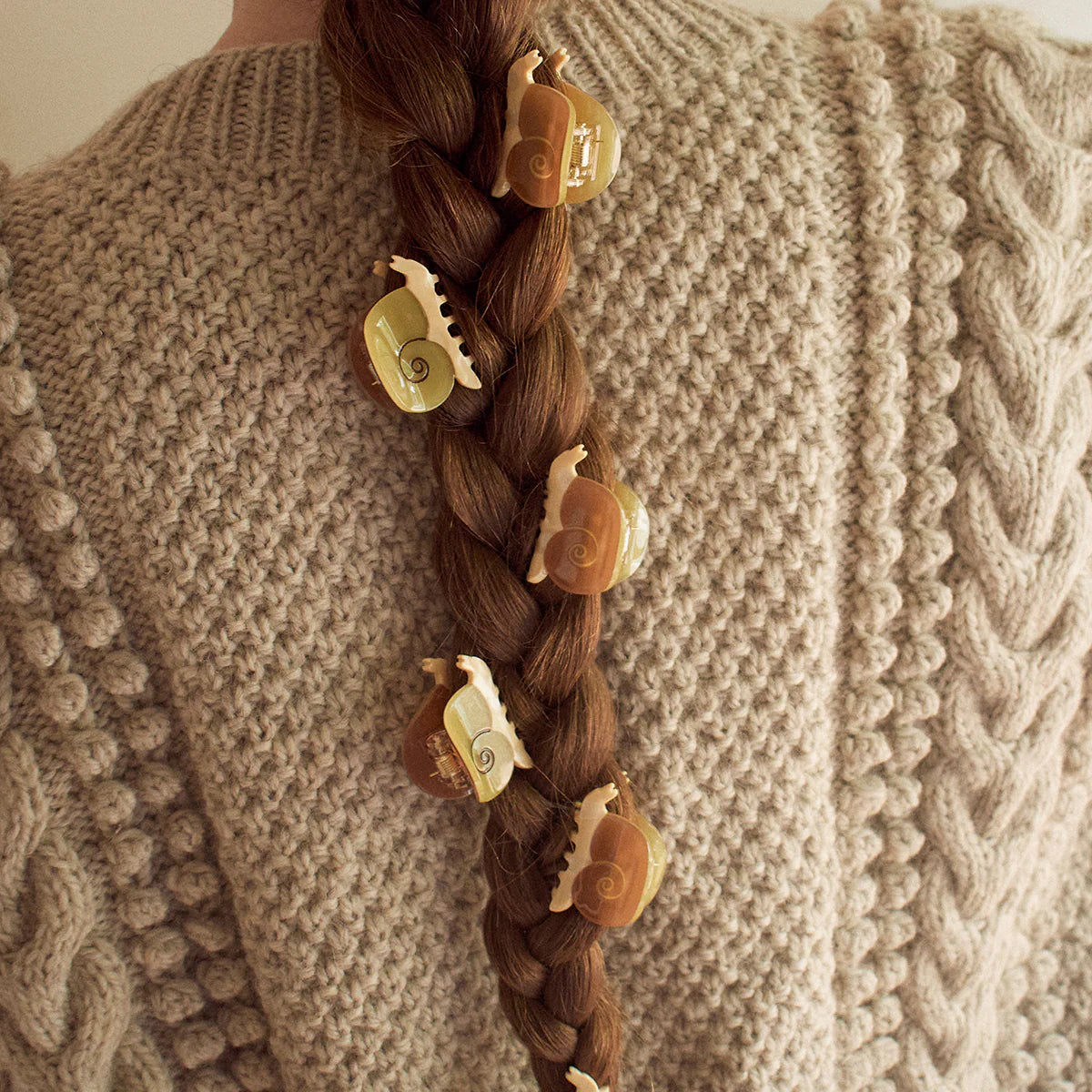 Winona Irene Mini Snail Acetate Hair Claw
