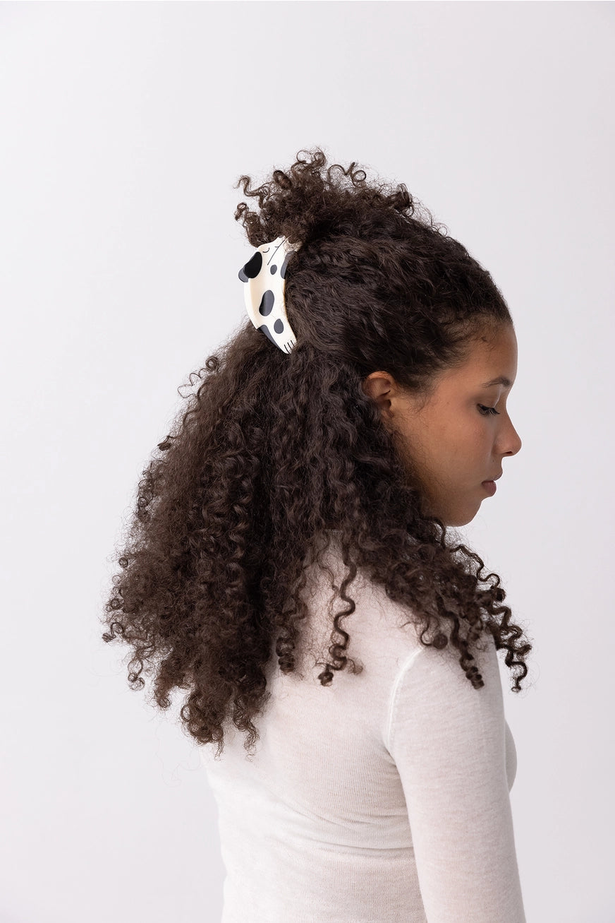 Winona Irene Puppy Dog Acetate Hair Claw in Various Colours