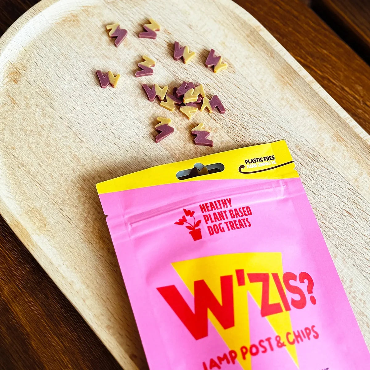 W'zis Plant Based Dog Treat Pouch - 2 Flavours