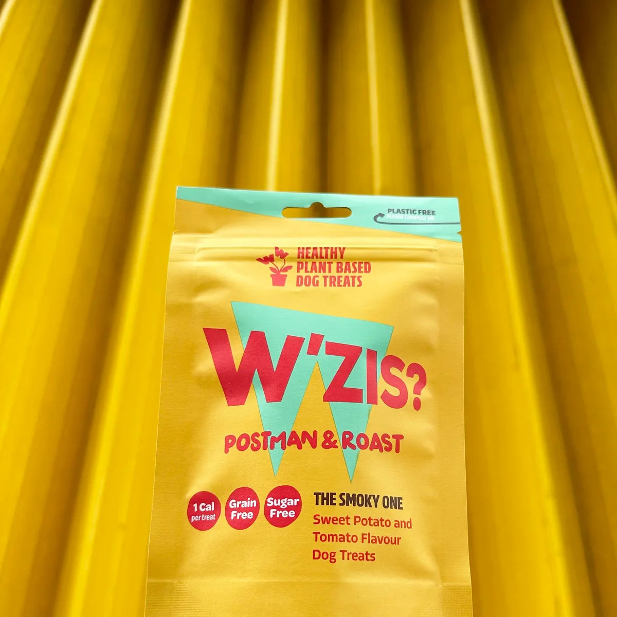 W'zis Plant Based Dog Treat Pouch - 2 Flavours