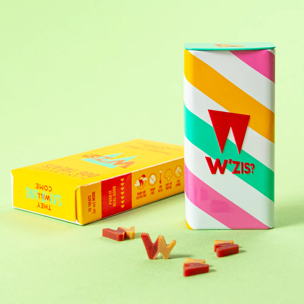 W'zis Empty Dog Treat Training Tin - Lifestory