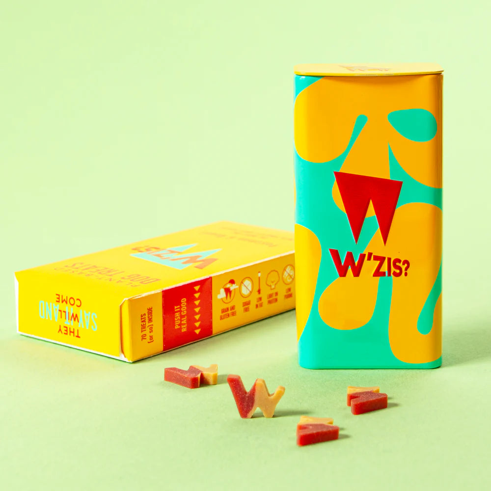 W'zis Empty Dog Treat Training Tin - Lifestory