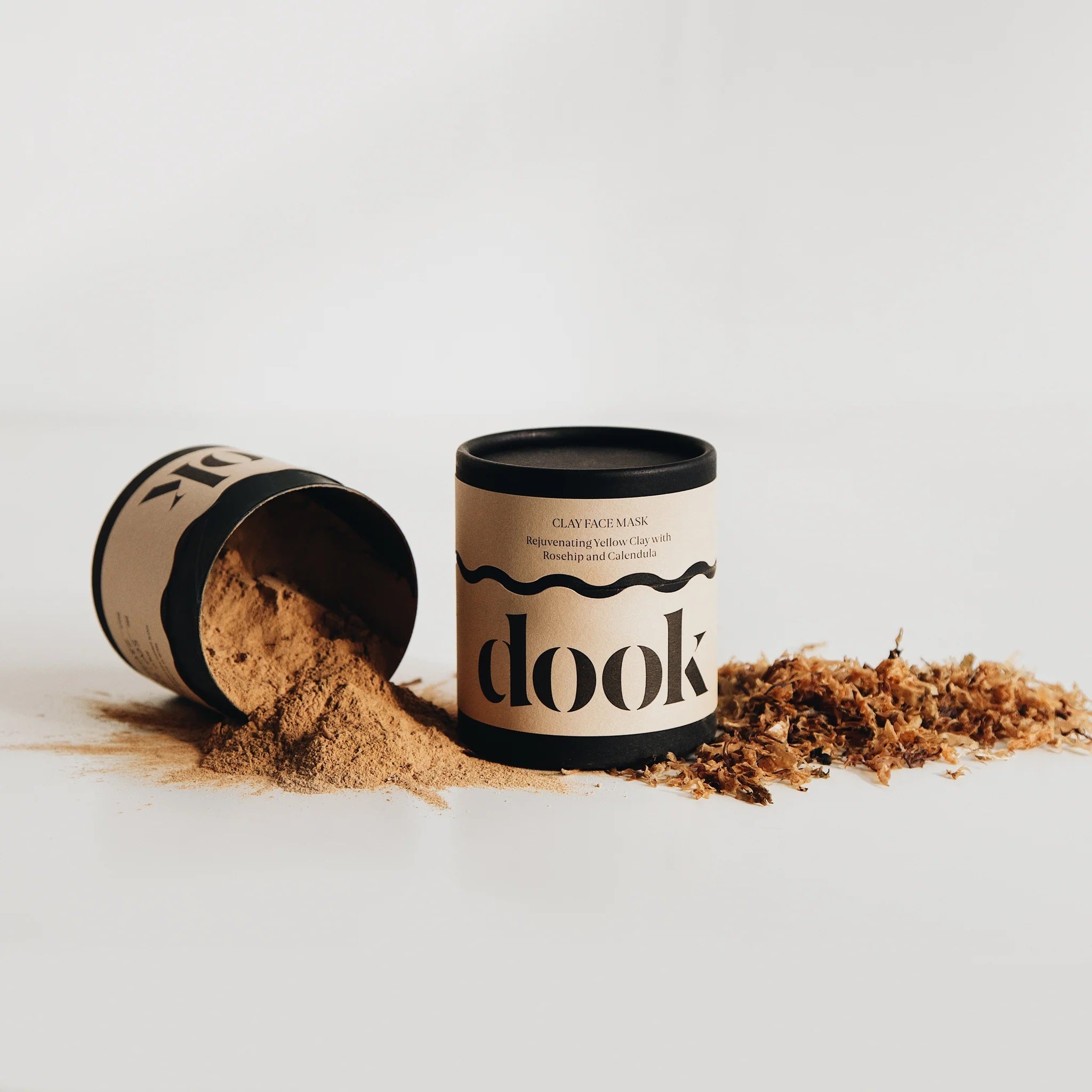 Clay Mask - Rejuvenating Rosehip & Calendula | Dry/Mature Skin | by Dook - Lifestory