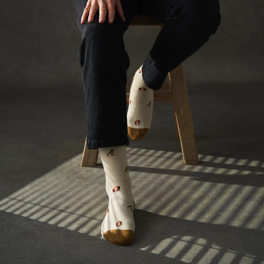 KOSI London The Yoga Bamboo Socks (UK 3-8) on a model | Lifestory