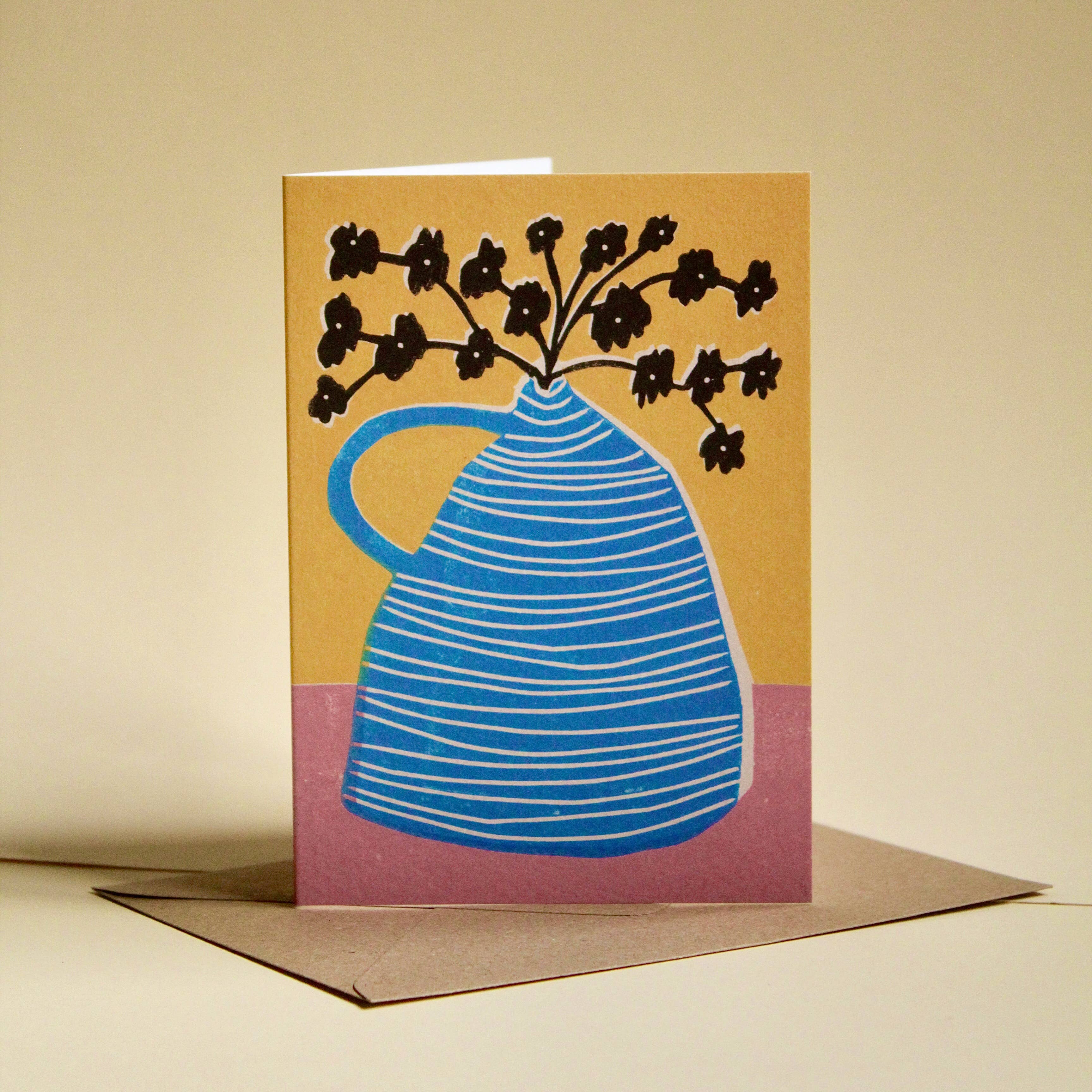 Forget-me-nots Card by Luiza Holub - Lifestory