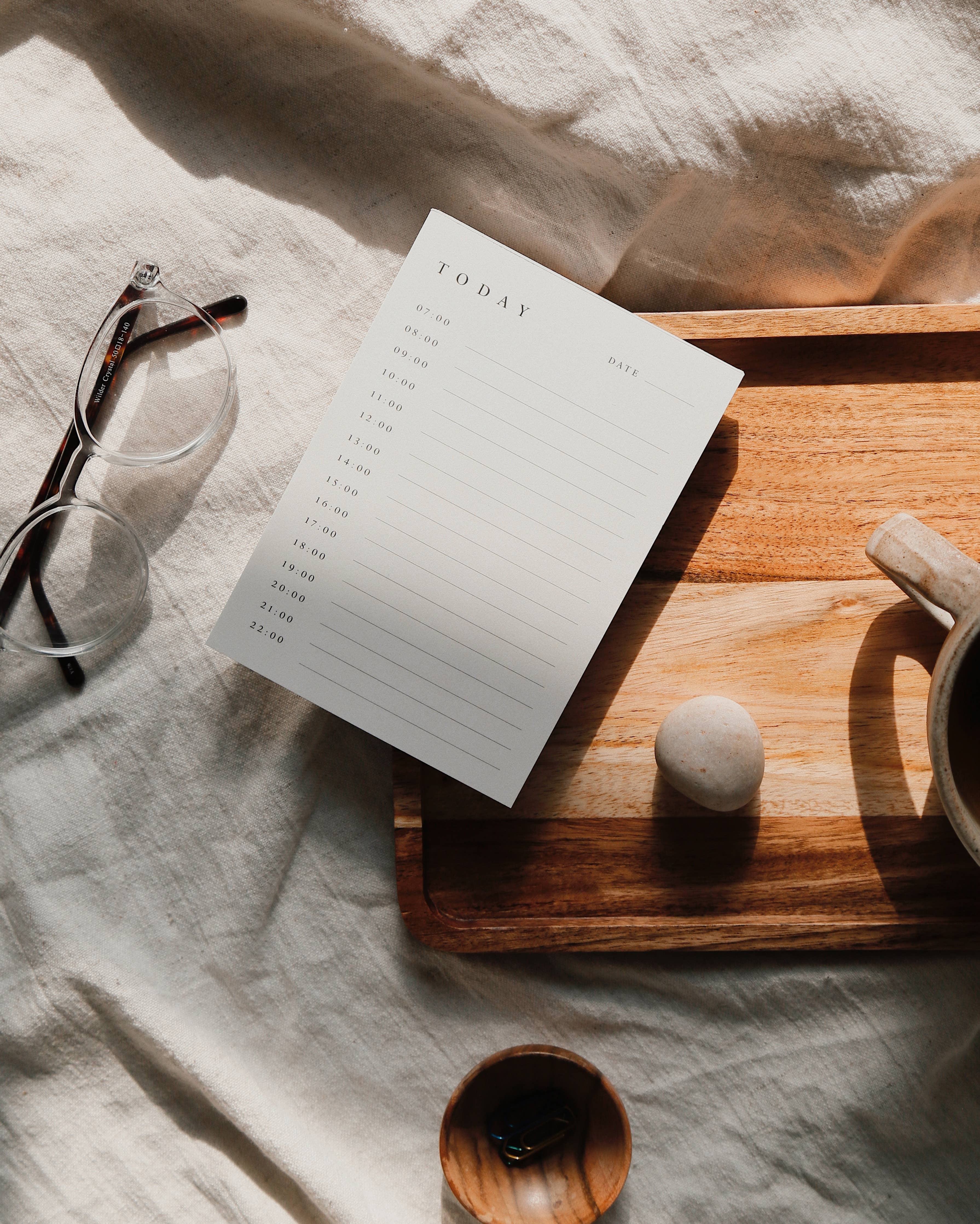 Daily Pocket Planner A6 Notepad by Nat Creative - Lifestory