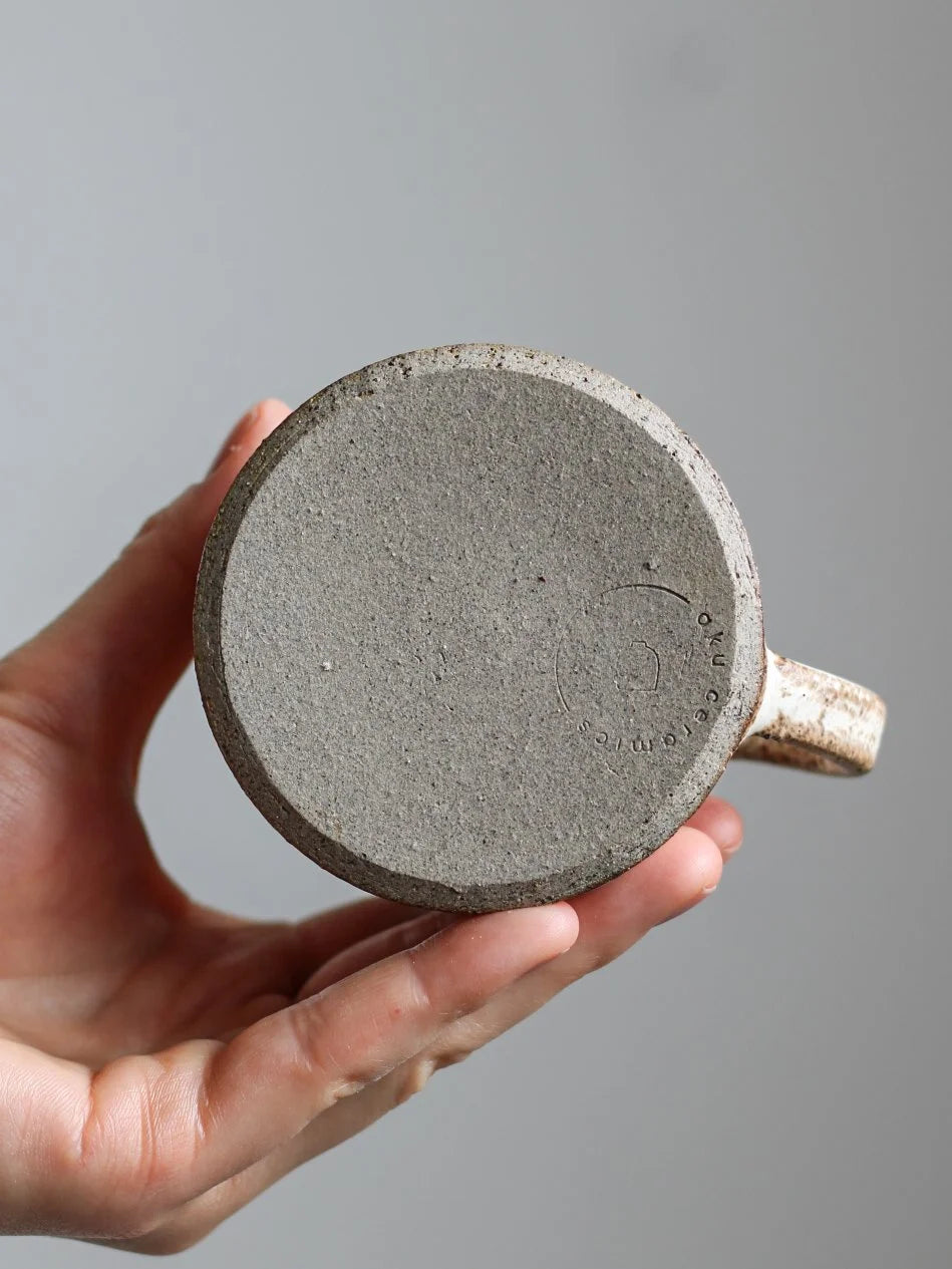 Espresso Cup - 150ml | Textured Dune | Hand Thrown | by Aku Ceramics - Lifestory