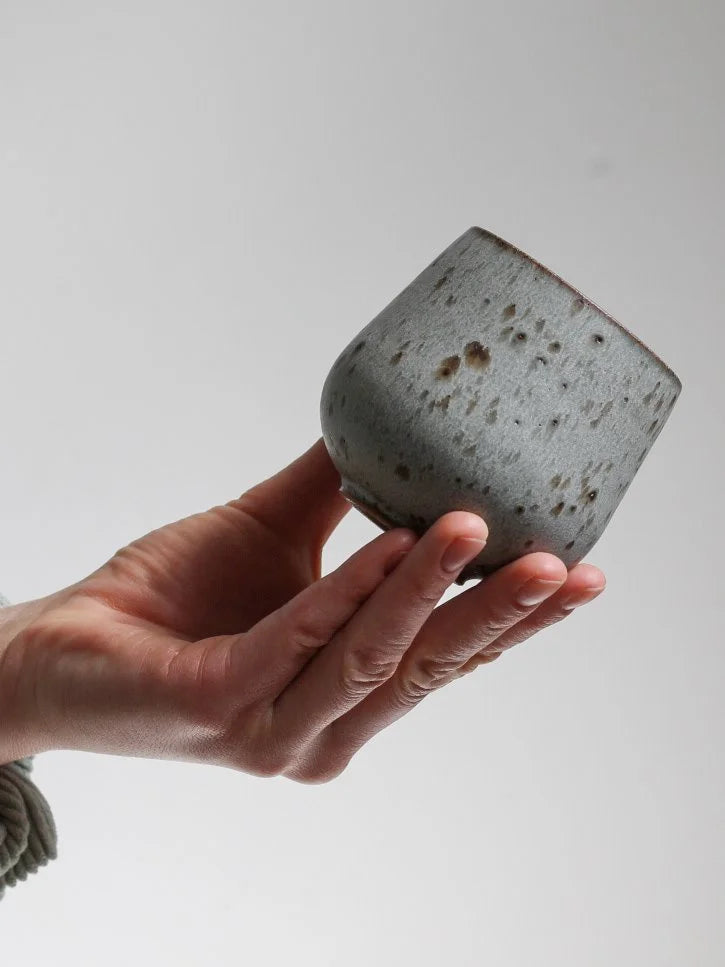 Large Cup - 250ml | Speckled Haar | Hand Thrown | by Aku Ceramics - Lifestory