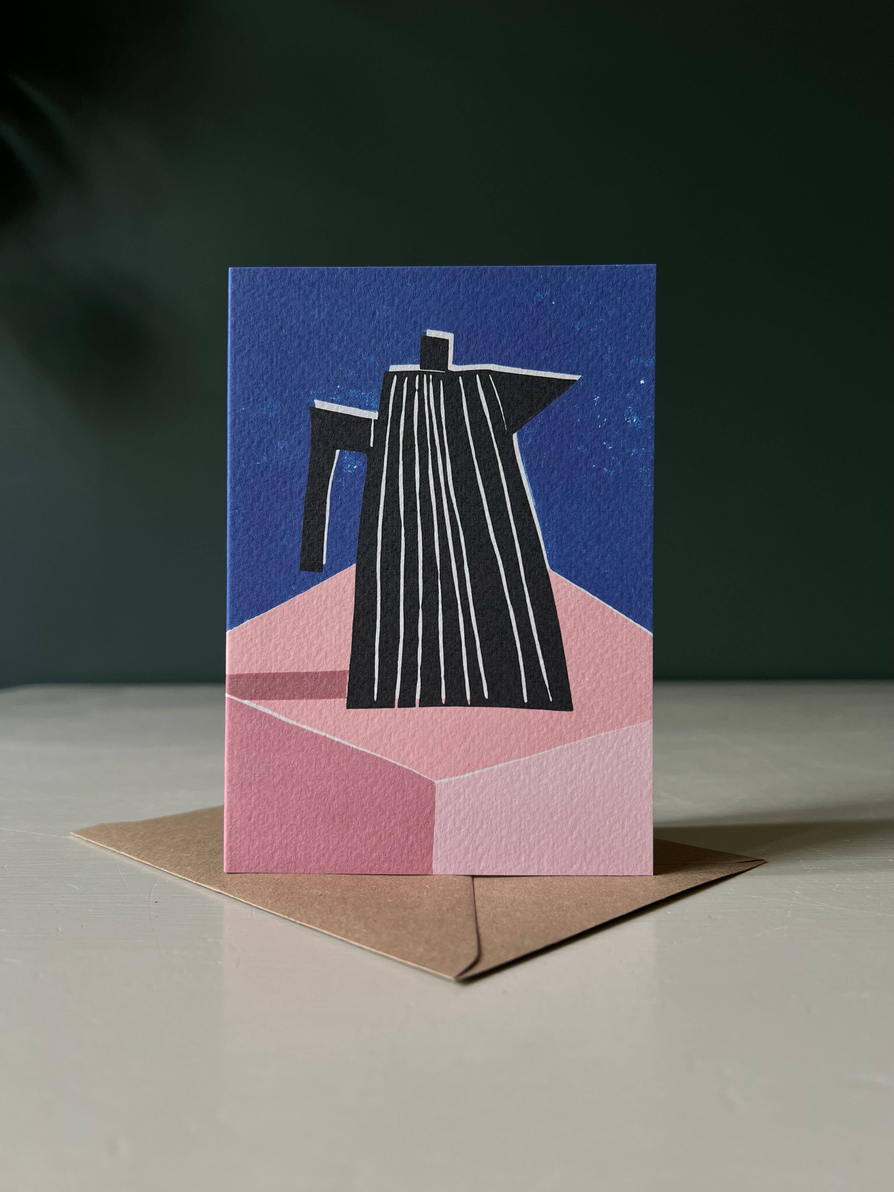 Coffee Pot Card by Luiza Holub - Lifestory