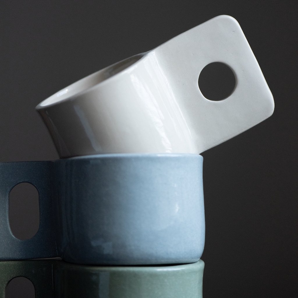 Hopper Mug | Stoneware | by Brutes Ceramics - Lifestory