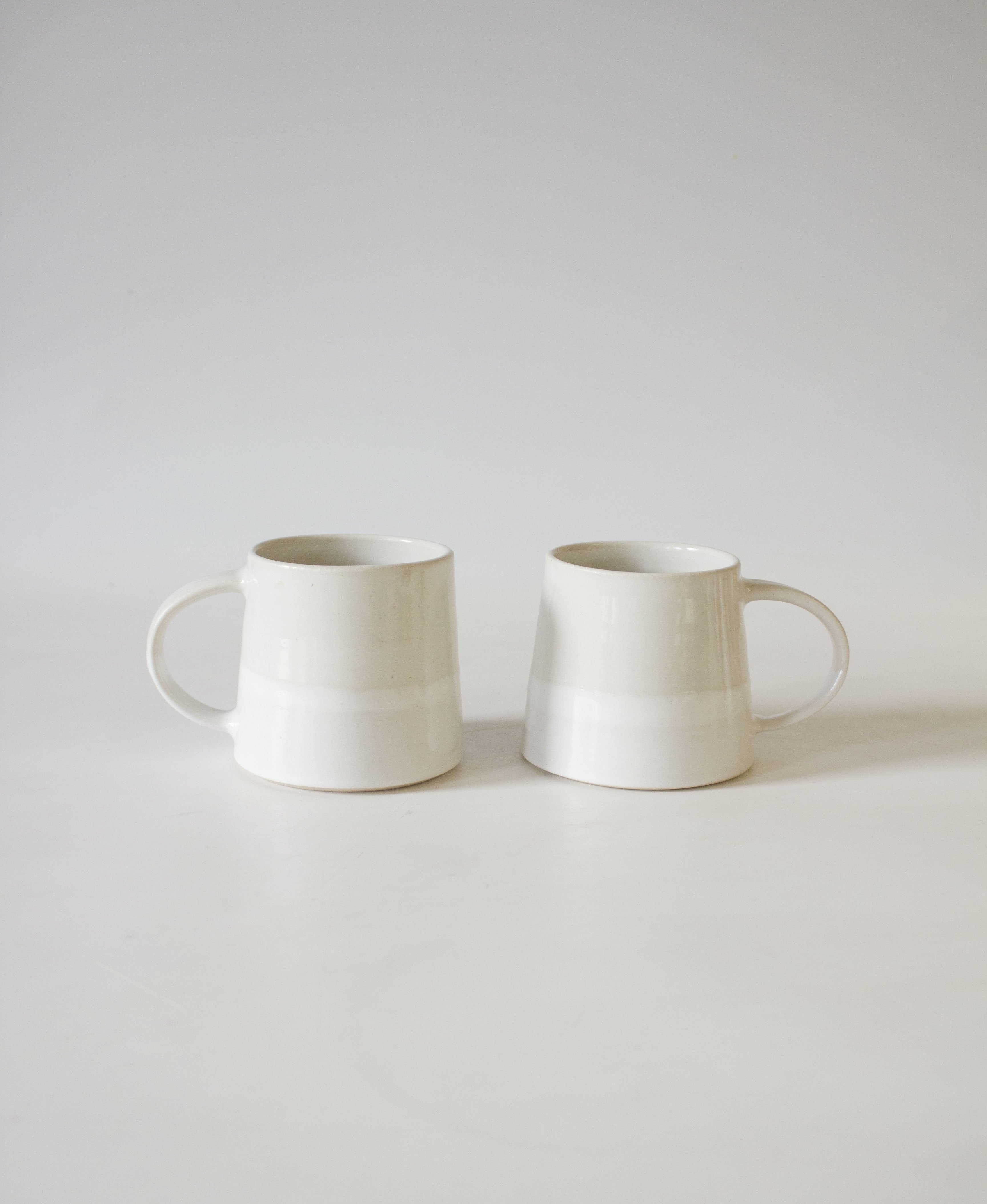 Mug | Mist White | Handmade Ceramic | by Bowbeer Designs - Lifestory