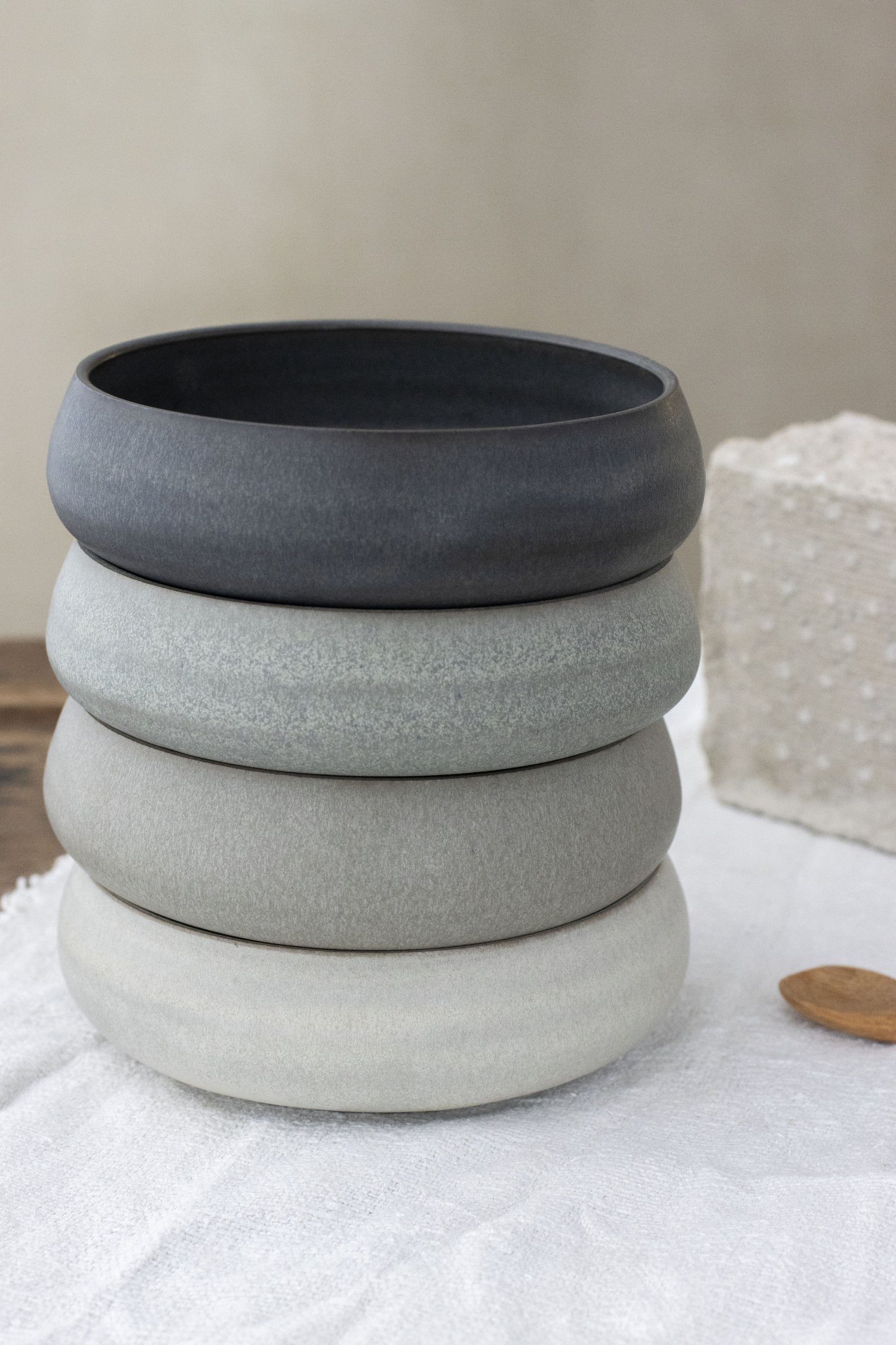 Curved Side Bowl | Various Glaze Options | by Borja Moronta - Lifestory