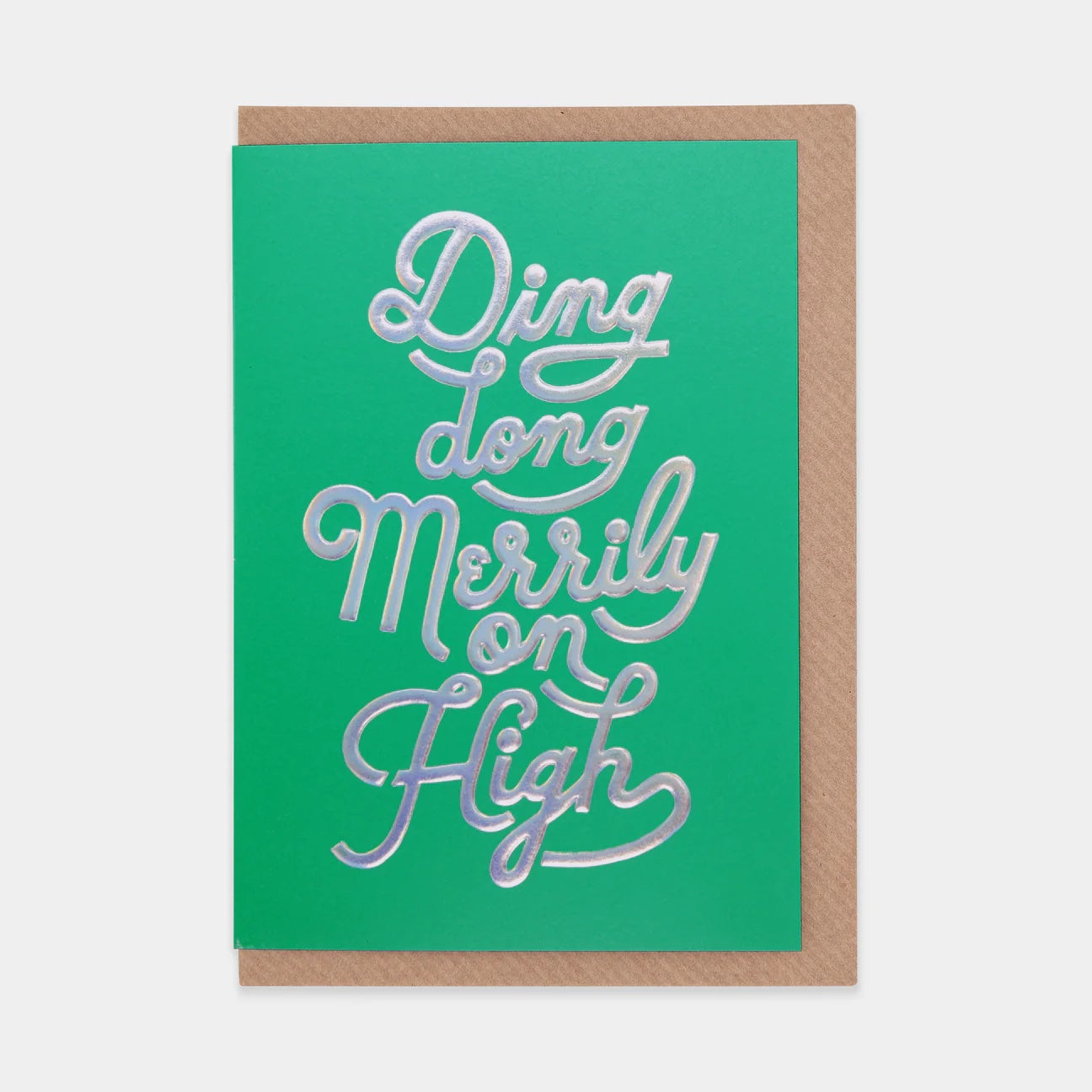 Ding Dong Merrily On High Card | Blank | by Evermade - Lifestory