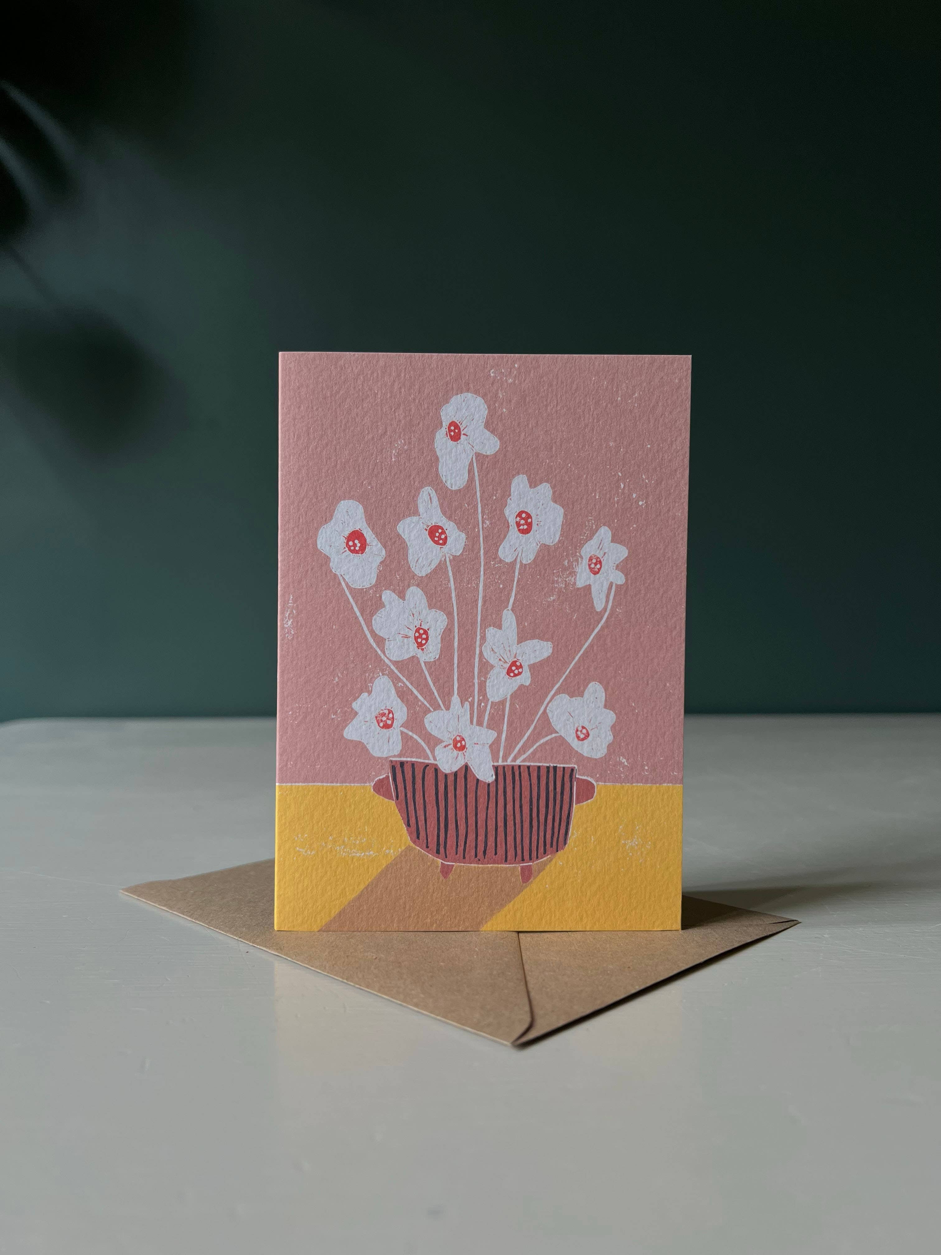 Hibiscus Card by Luiza Holub - Lifestory