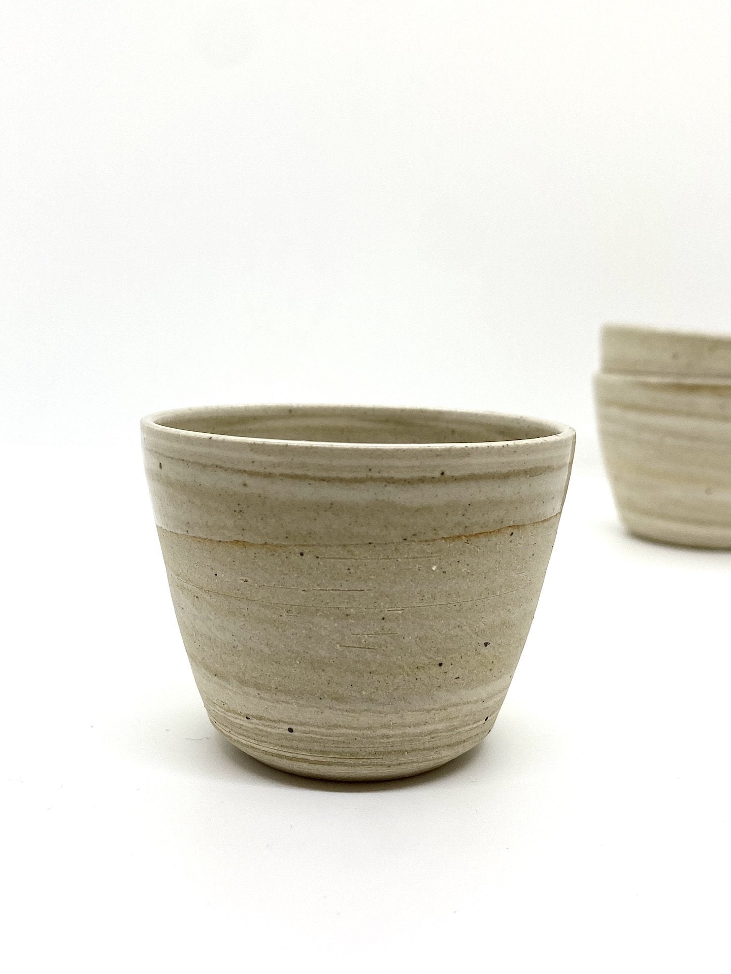 Small Cup | Handleless | #3SC | Espresso Size | Ceramic | by Emporium Julium - Lifestory - Emporium Julium