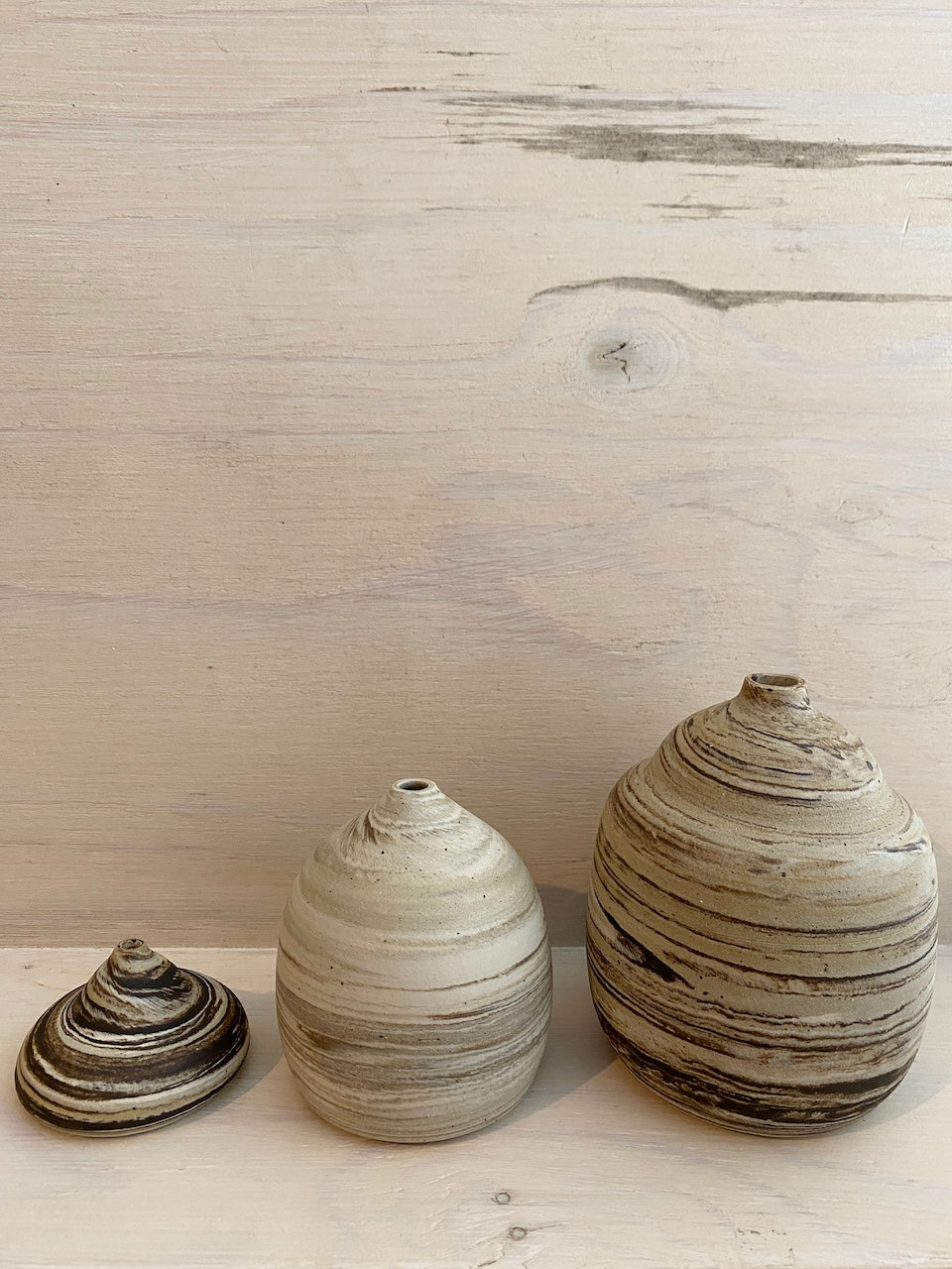 Small Vase in Mixed Clay & Sand | #2S | by Emporium Julium - Lifestory - Emporium Julium