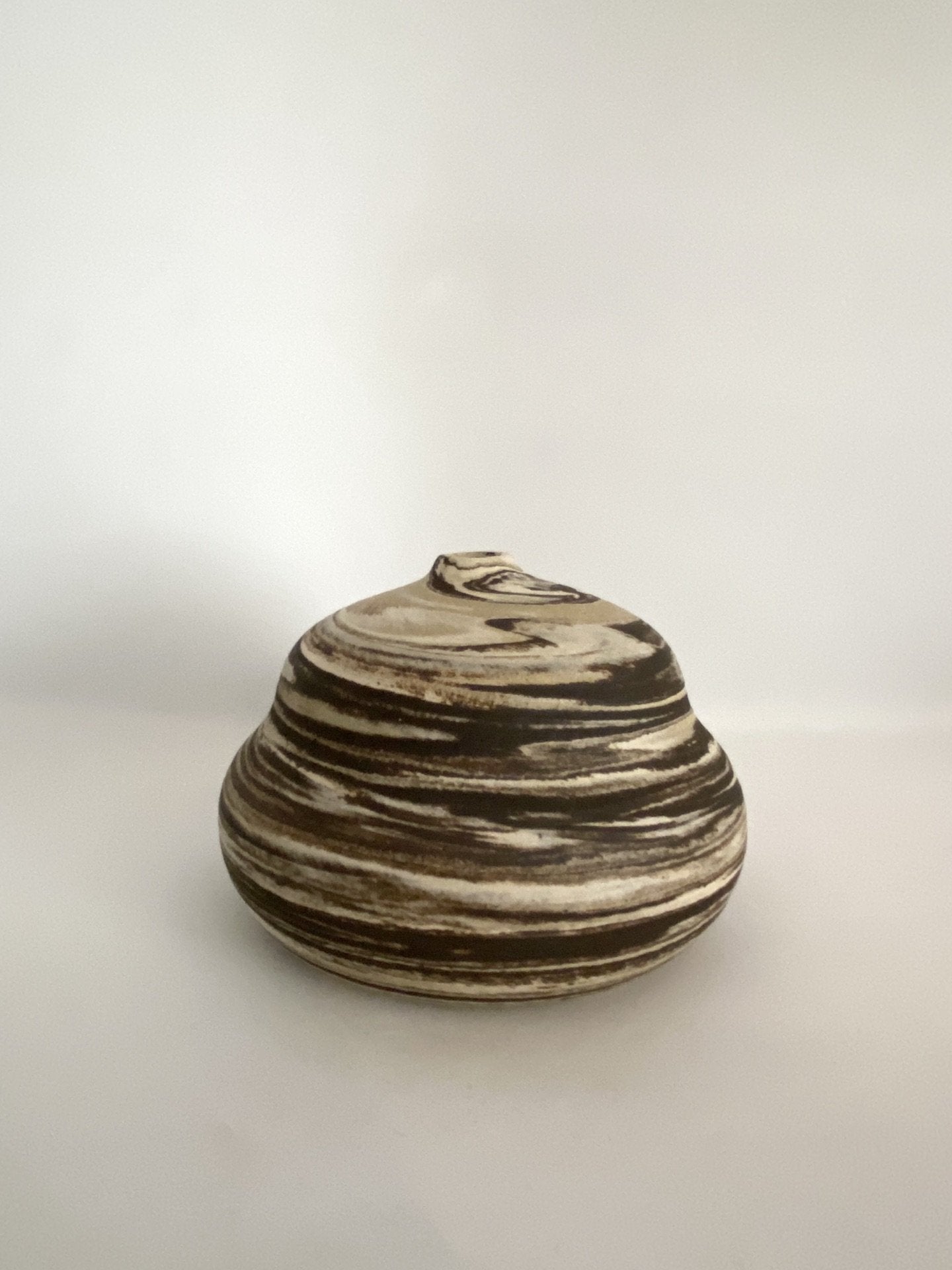 Small Vase in Mixed Clay & Sand | #4S | by Emporium Julium - Lifestory