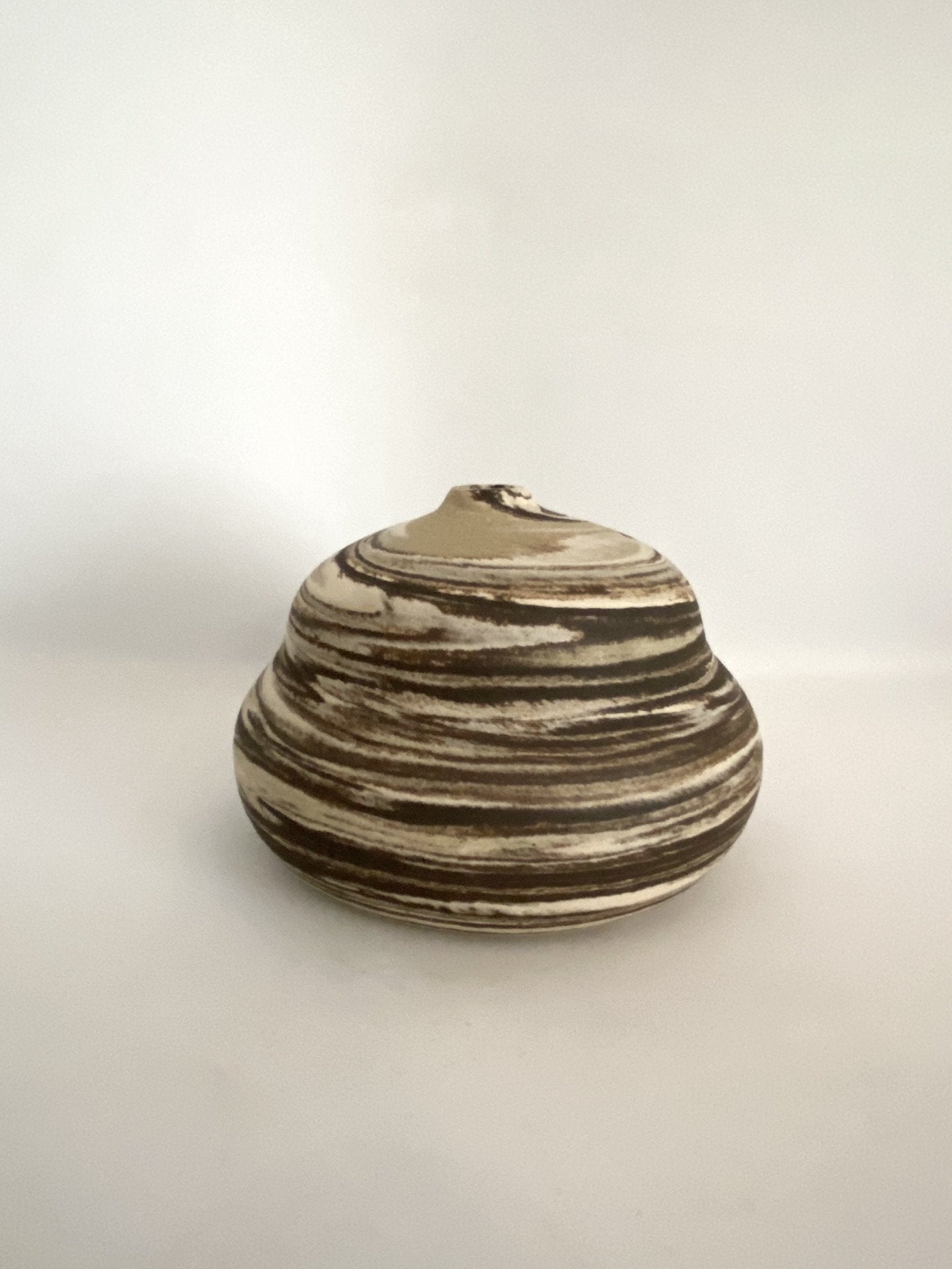 Small Vase in Mixed Clay & Sand | #4S | by Emporium Julium - Lifestory