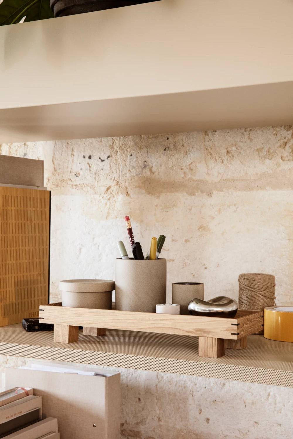 Ferm Living XS Bon Oak Wood Tray - Lifestory