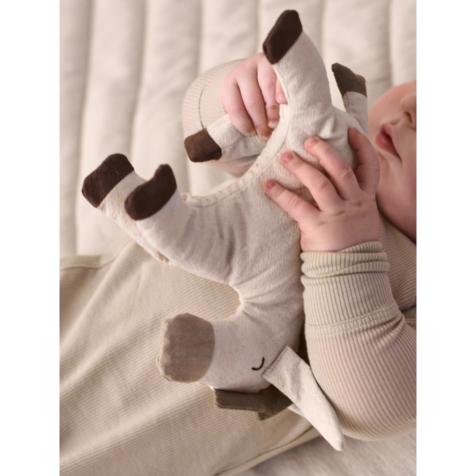 Ferm Living Organic Cotton Donkey Soft Toy - Lifestory