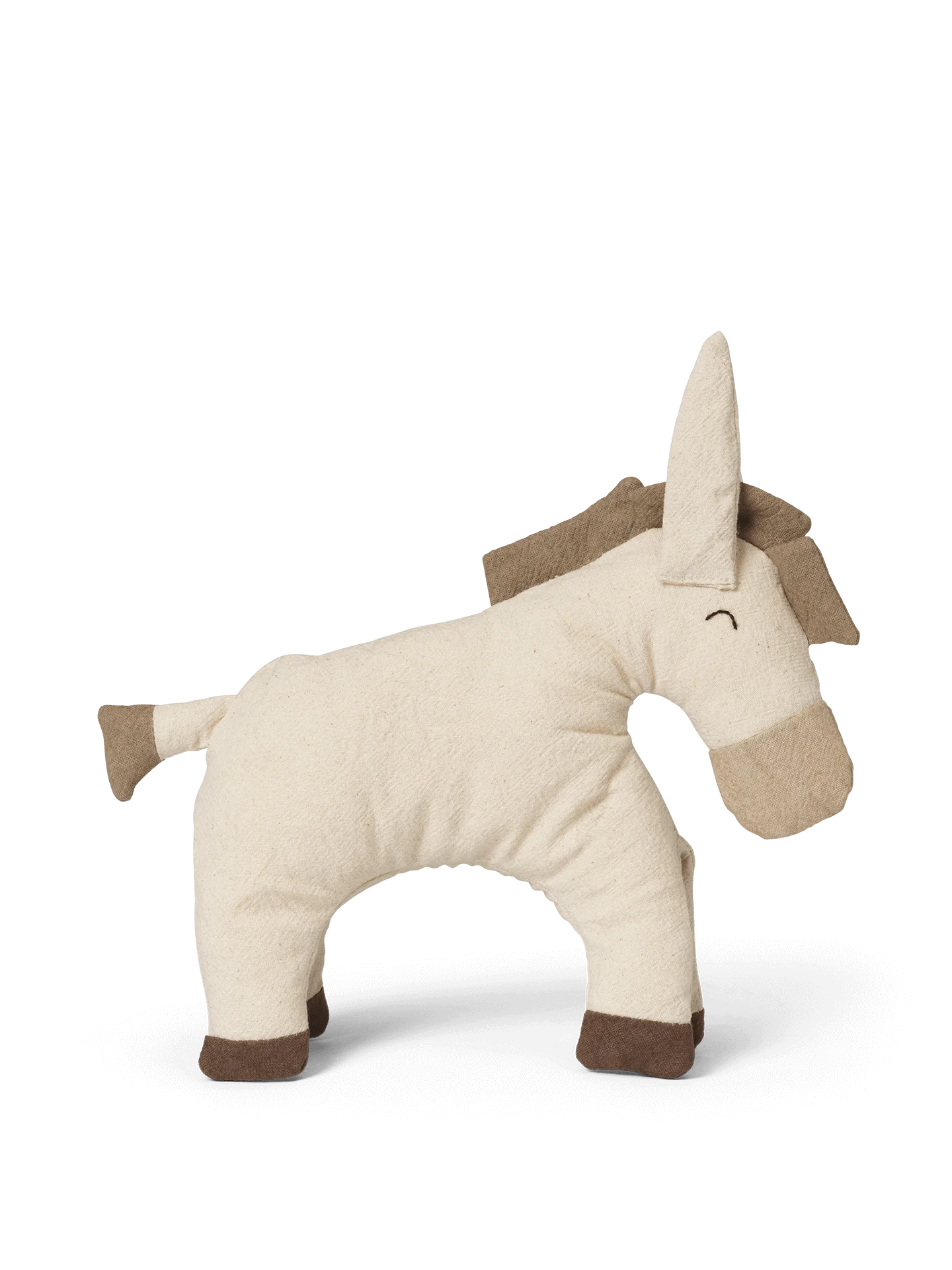 Ferm Living Organic Cotton Donkey Soft Toy - Lifestory