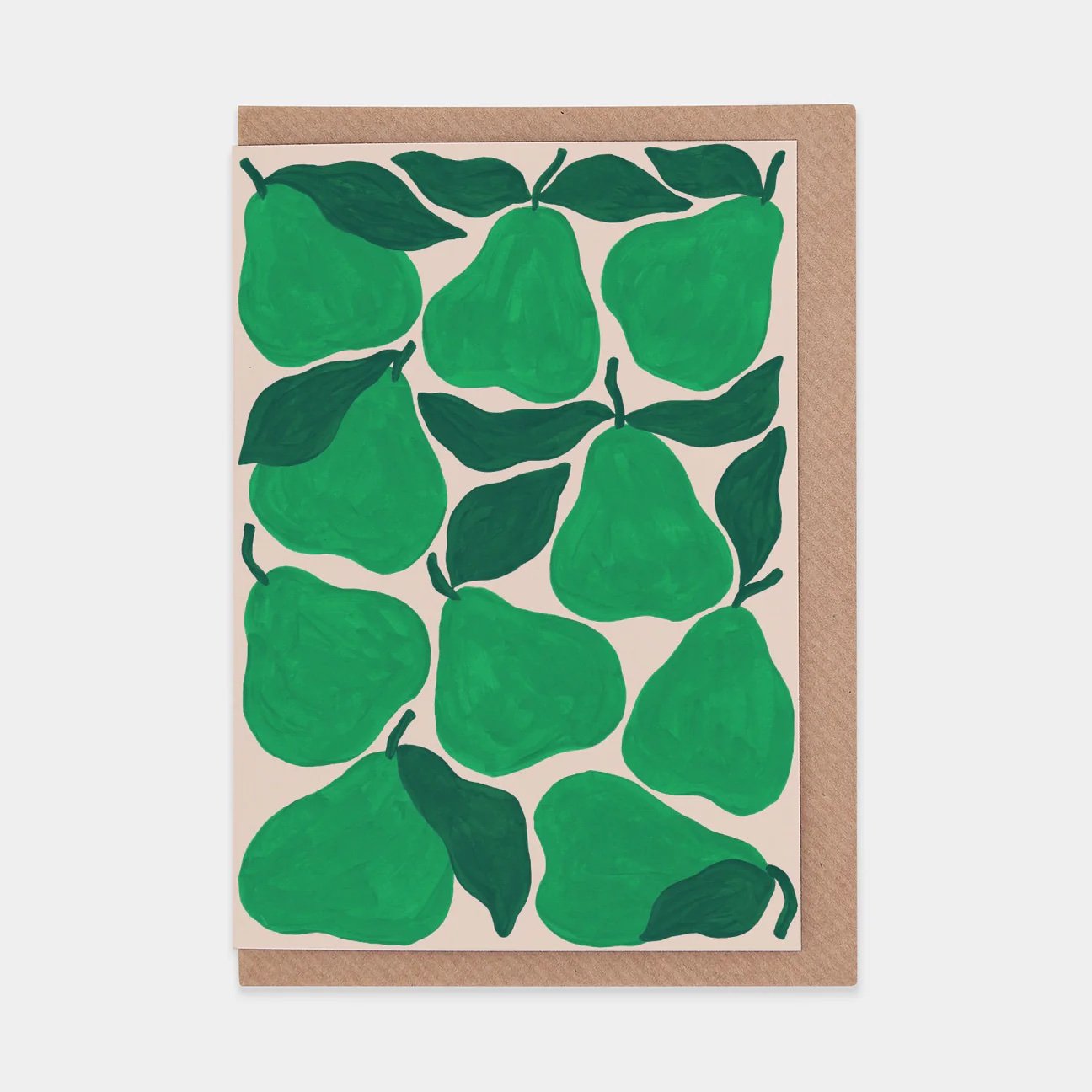 Green Pears Card | Blank | by Evermade - Lifestory