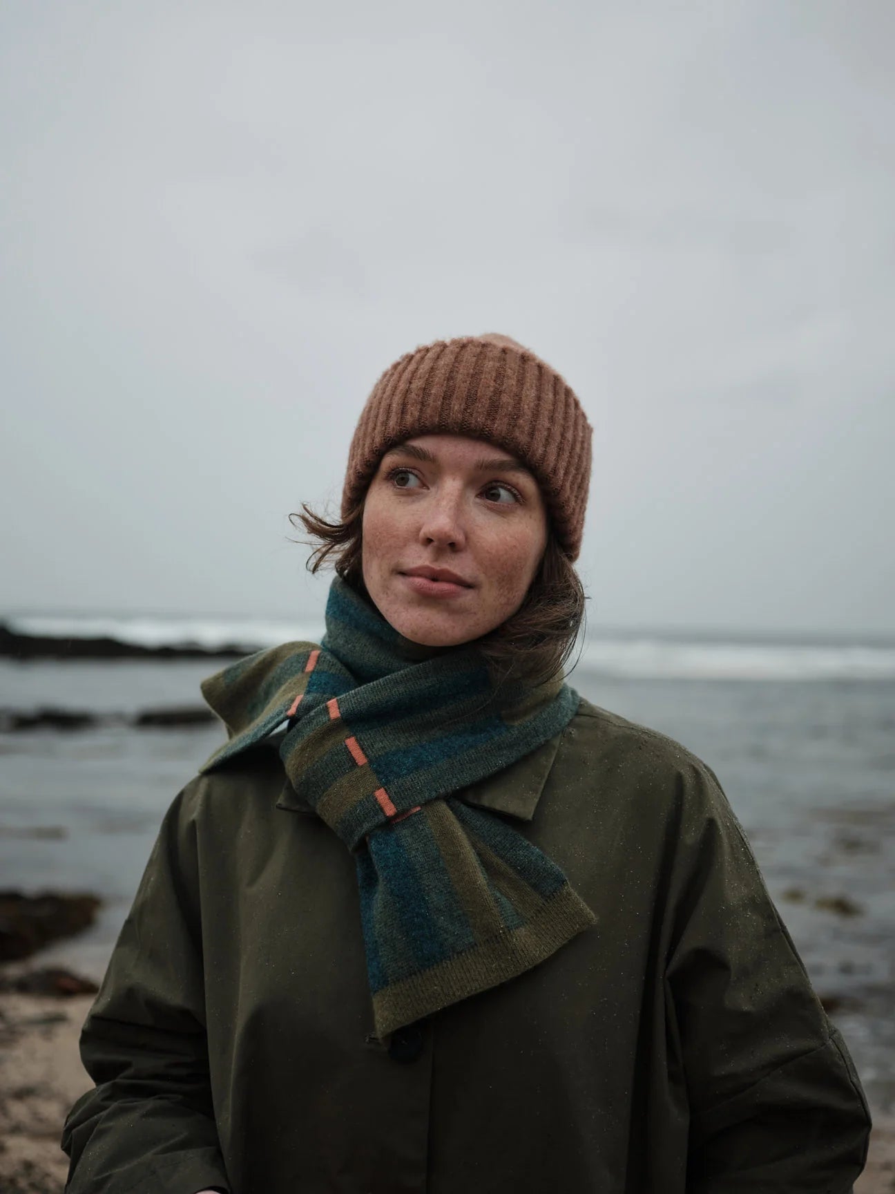Small Scarf 'Garden' in various colours by Hilary Grant - Lifestory
